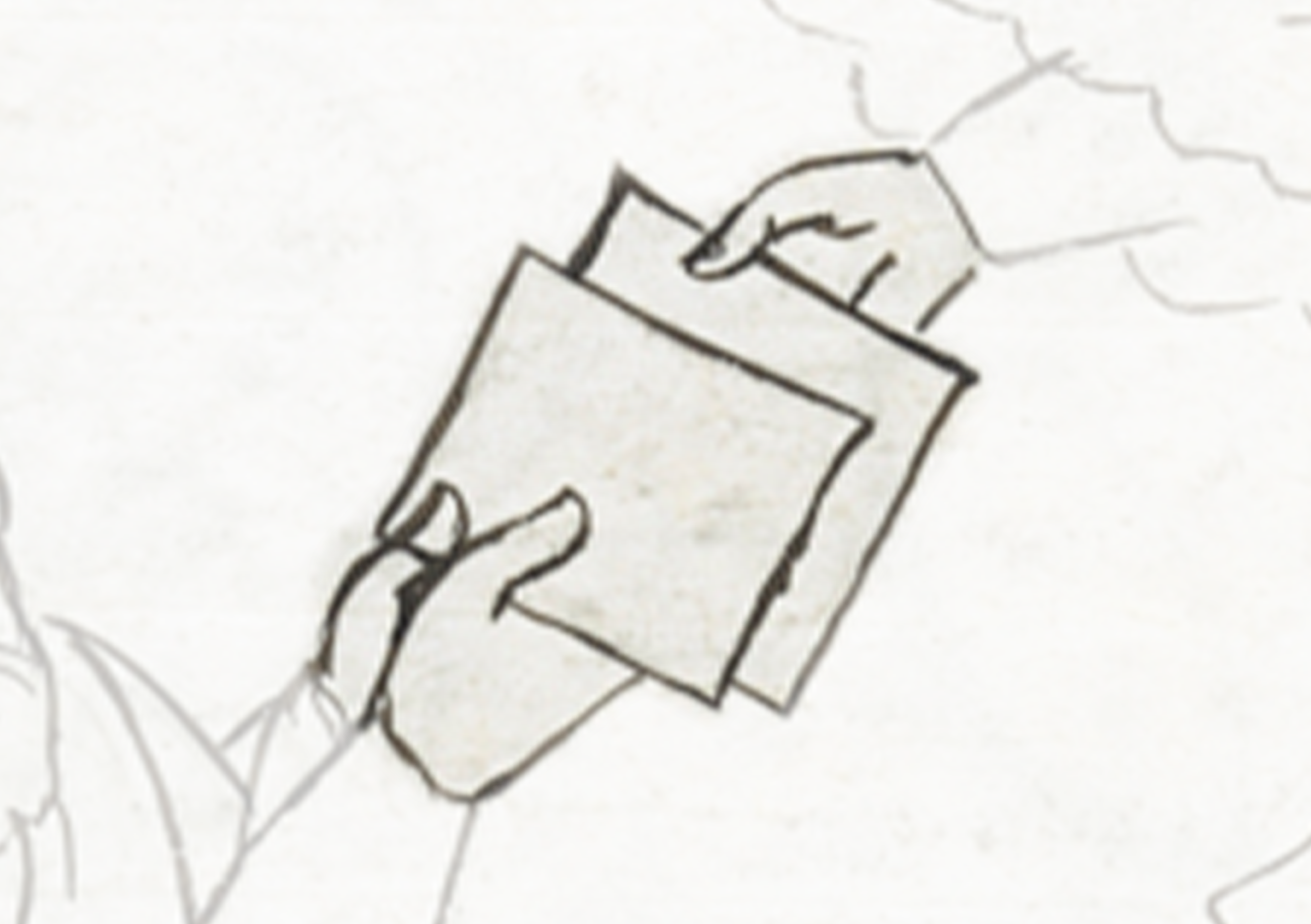 White Box With A Black Handle