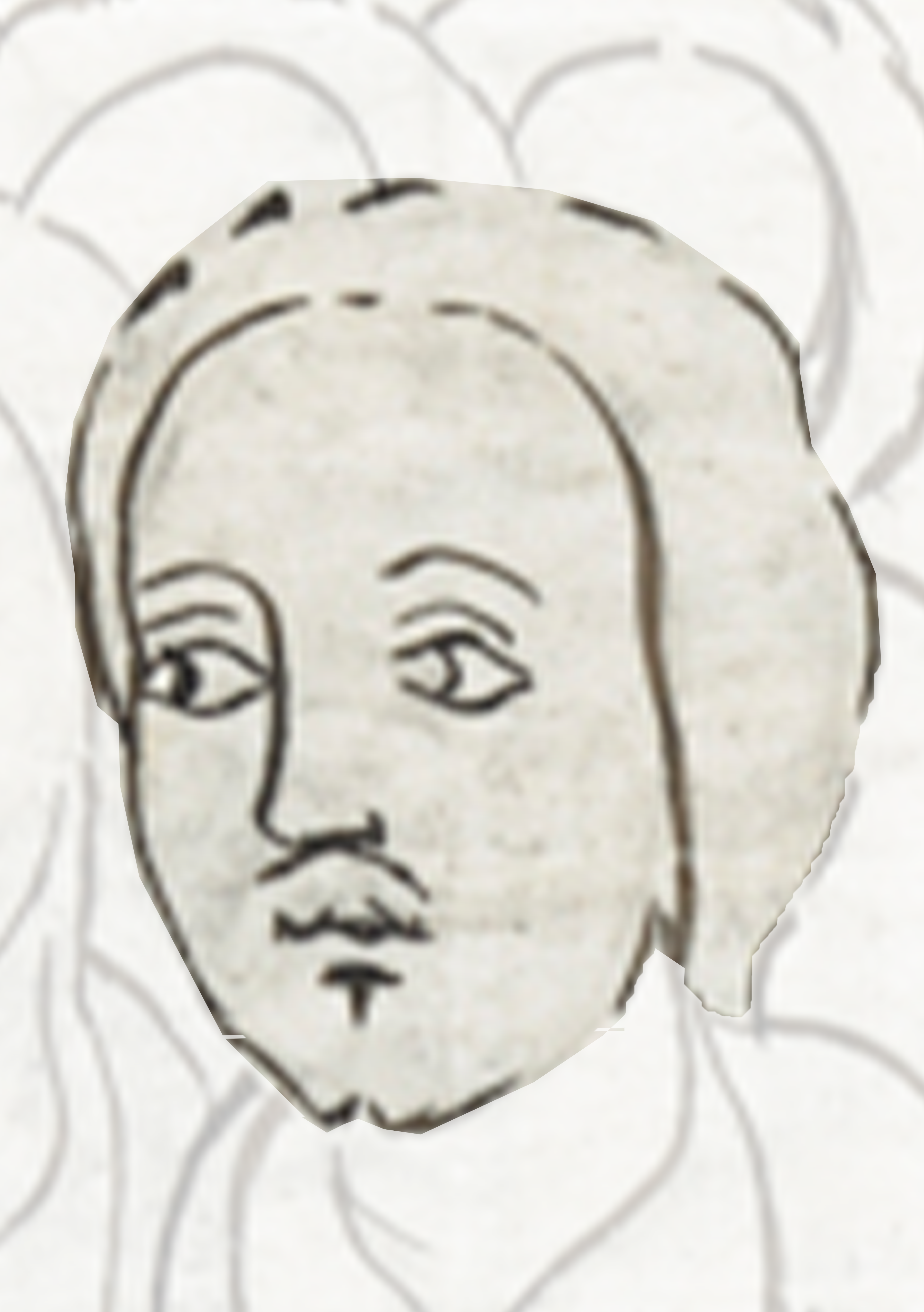 Drawing Of A Man S Face