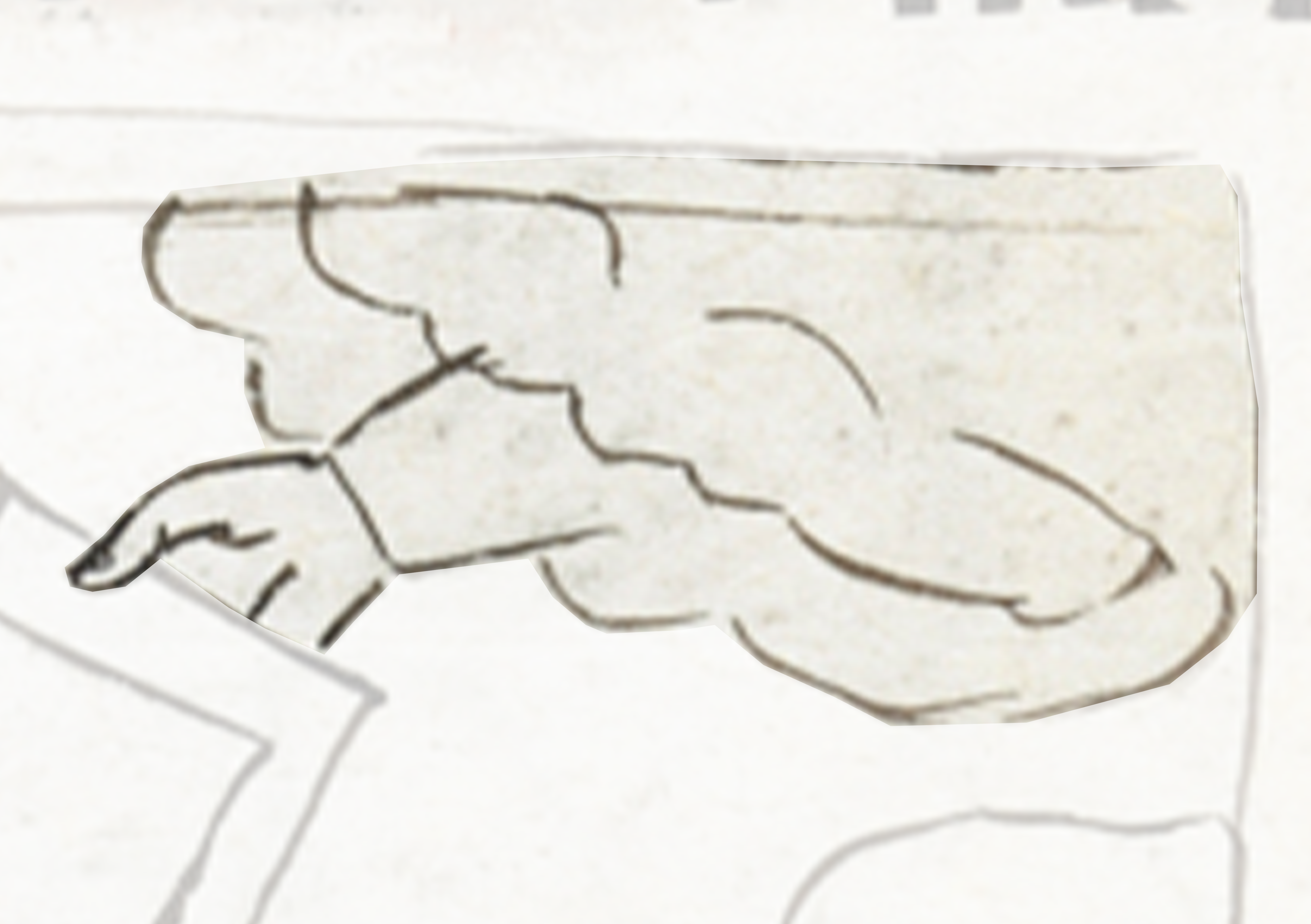 Drawing Of A Man Riding A Skateboard