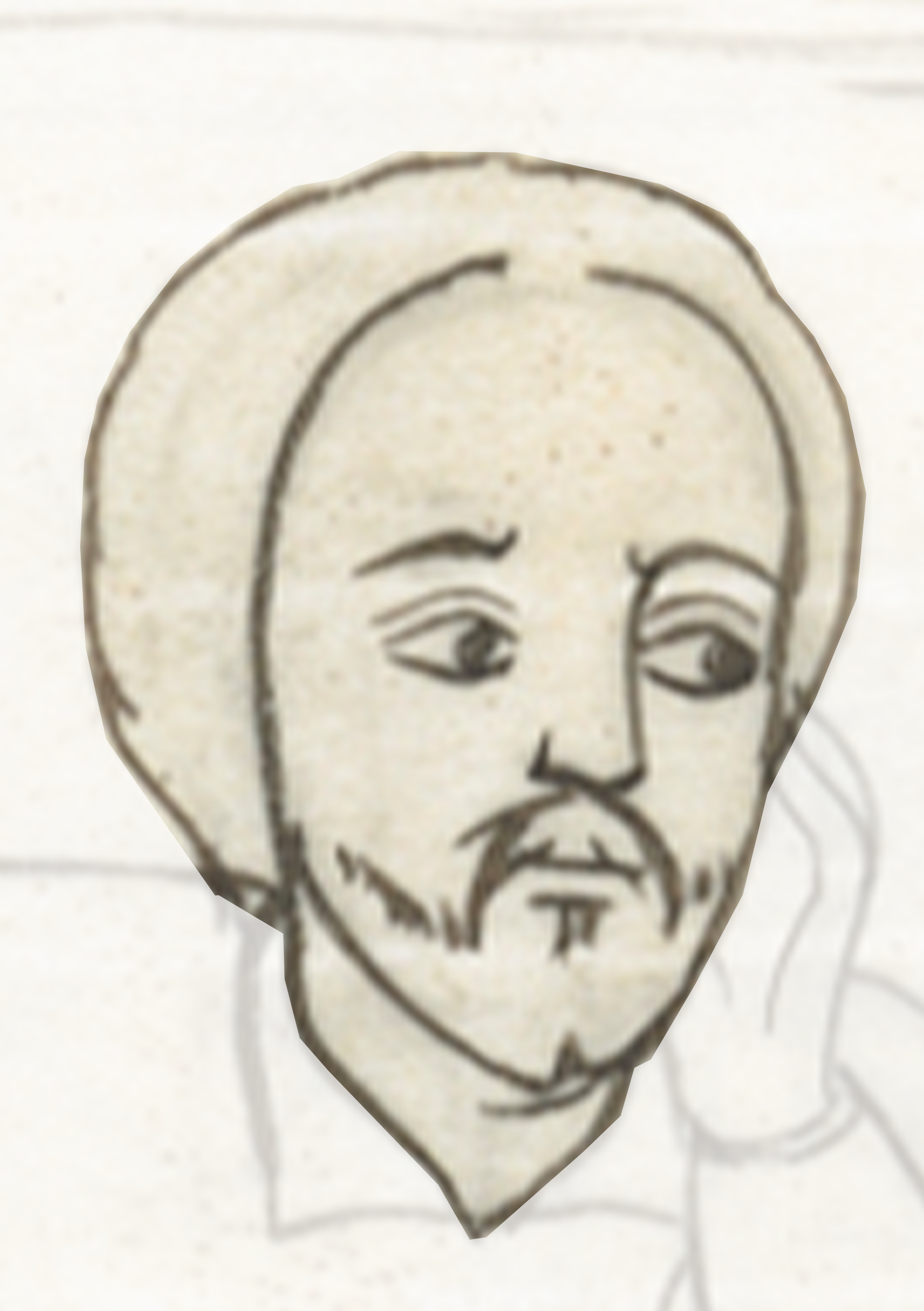 Drawing Of A Man With A Beard