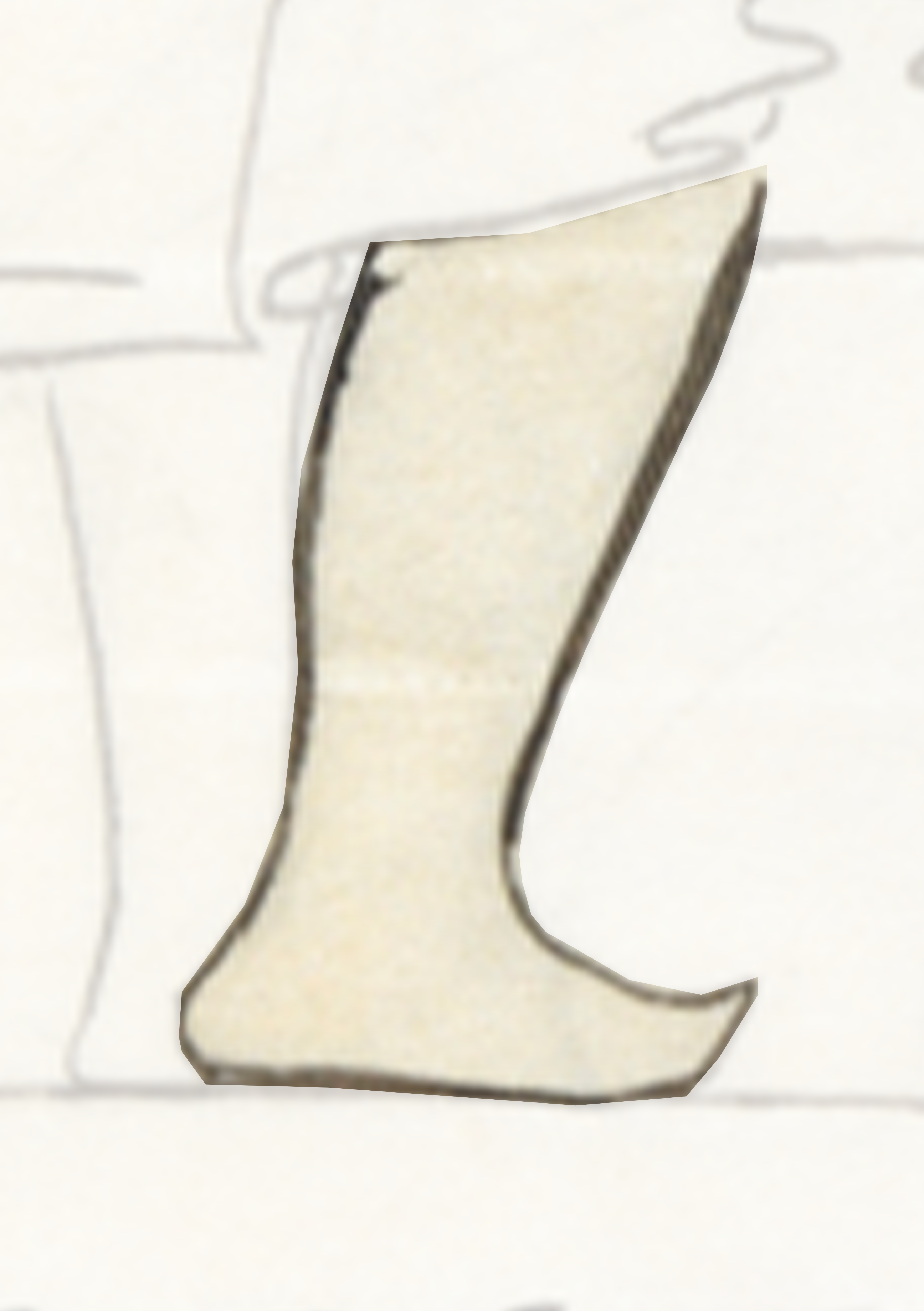 White And Black Drawing Of A Pair Of Shoes