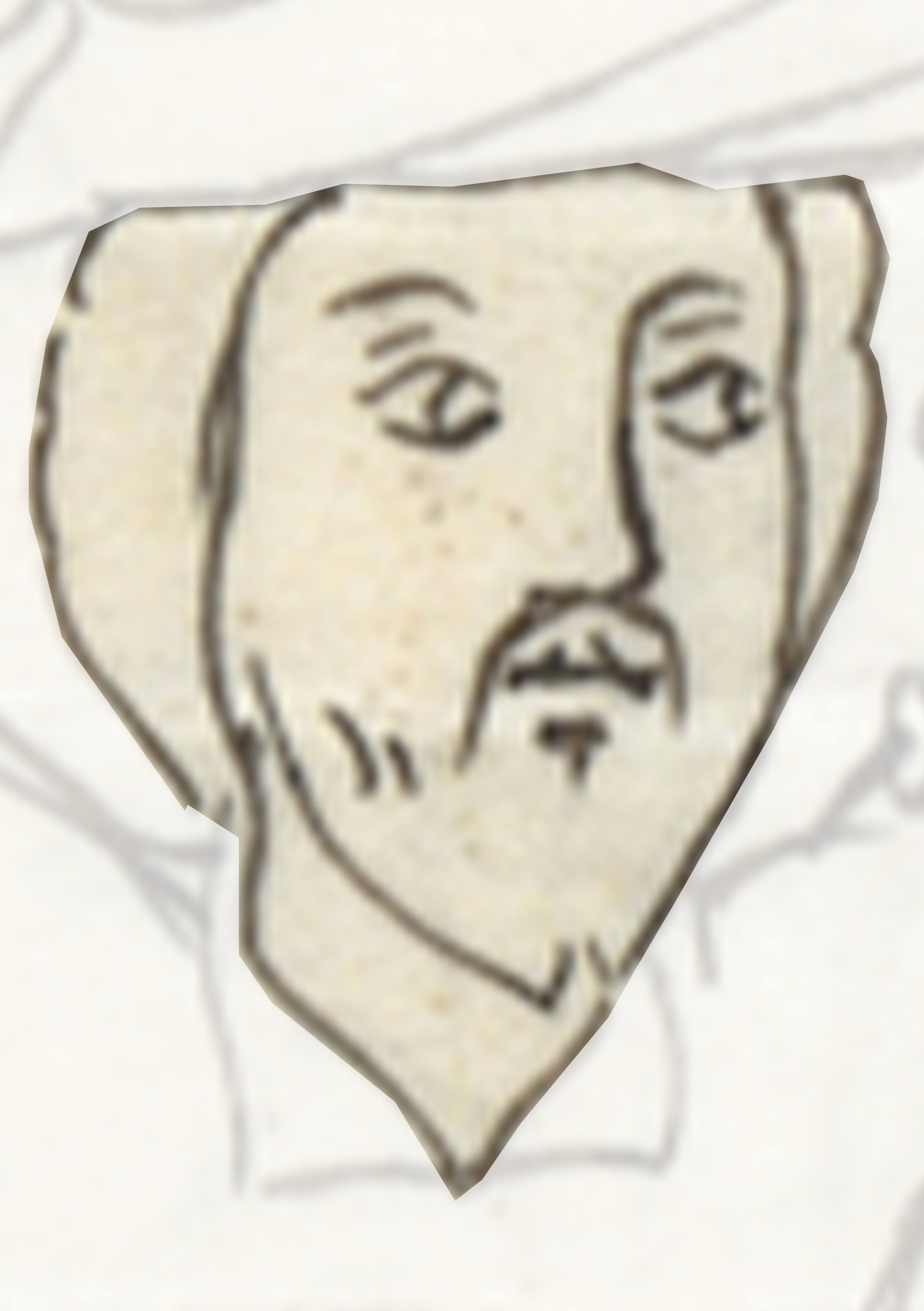 Drawing Of A Man With A Beard