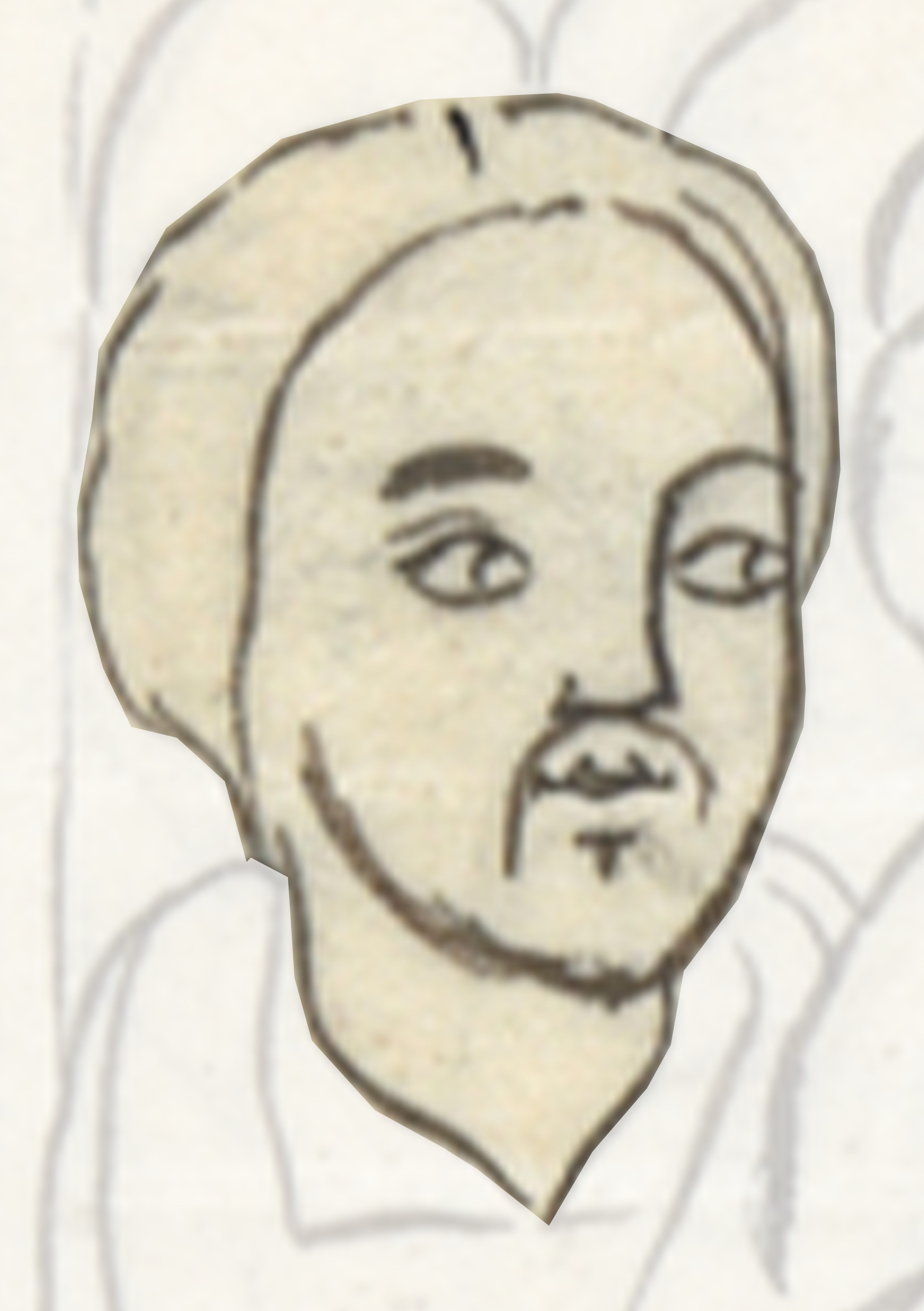 Drawing Of A Man S Face