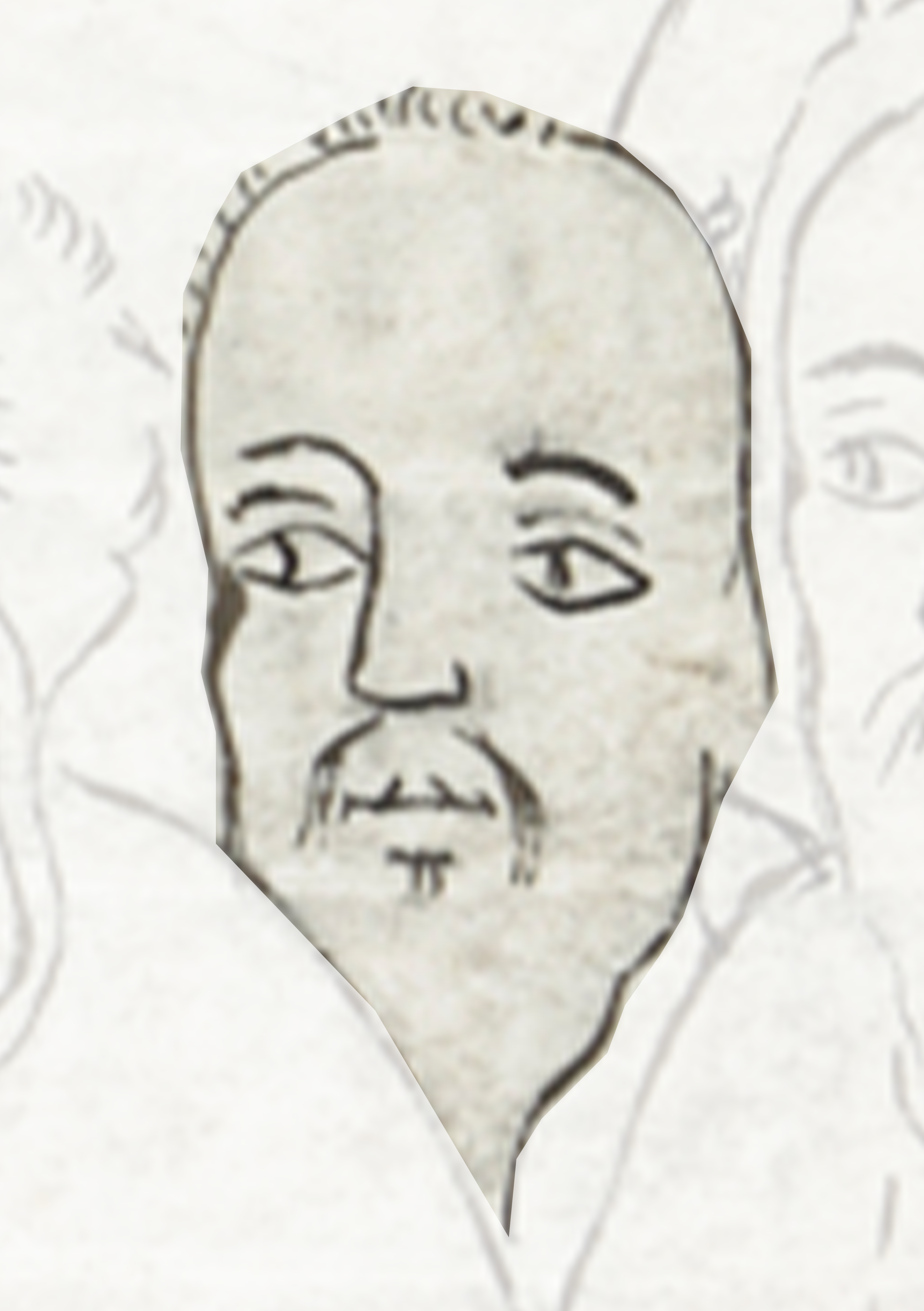 Drawing Of A Man With A Beard