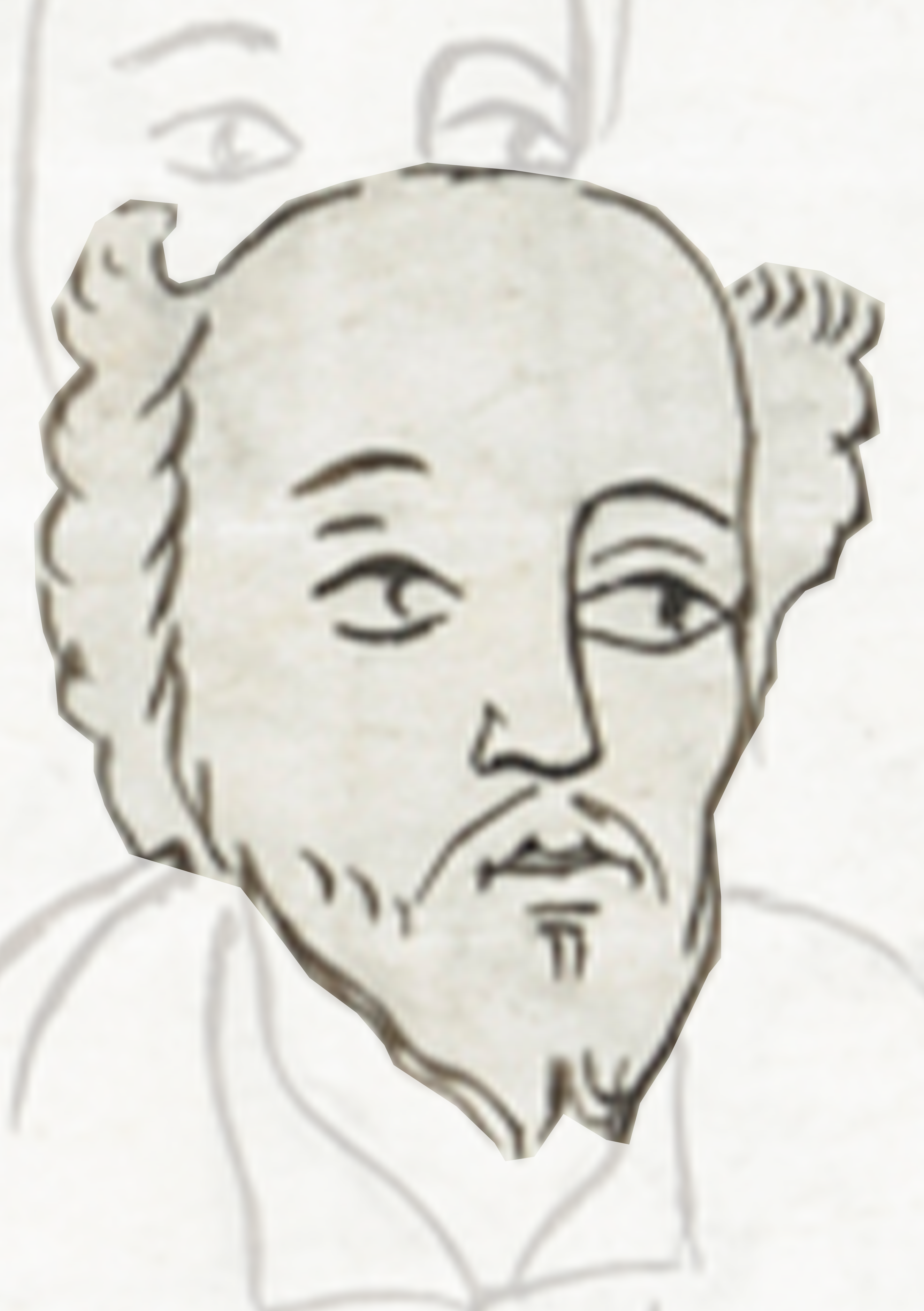 Drawing Of A Man With A Beard