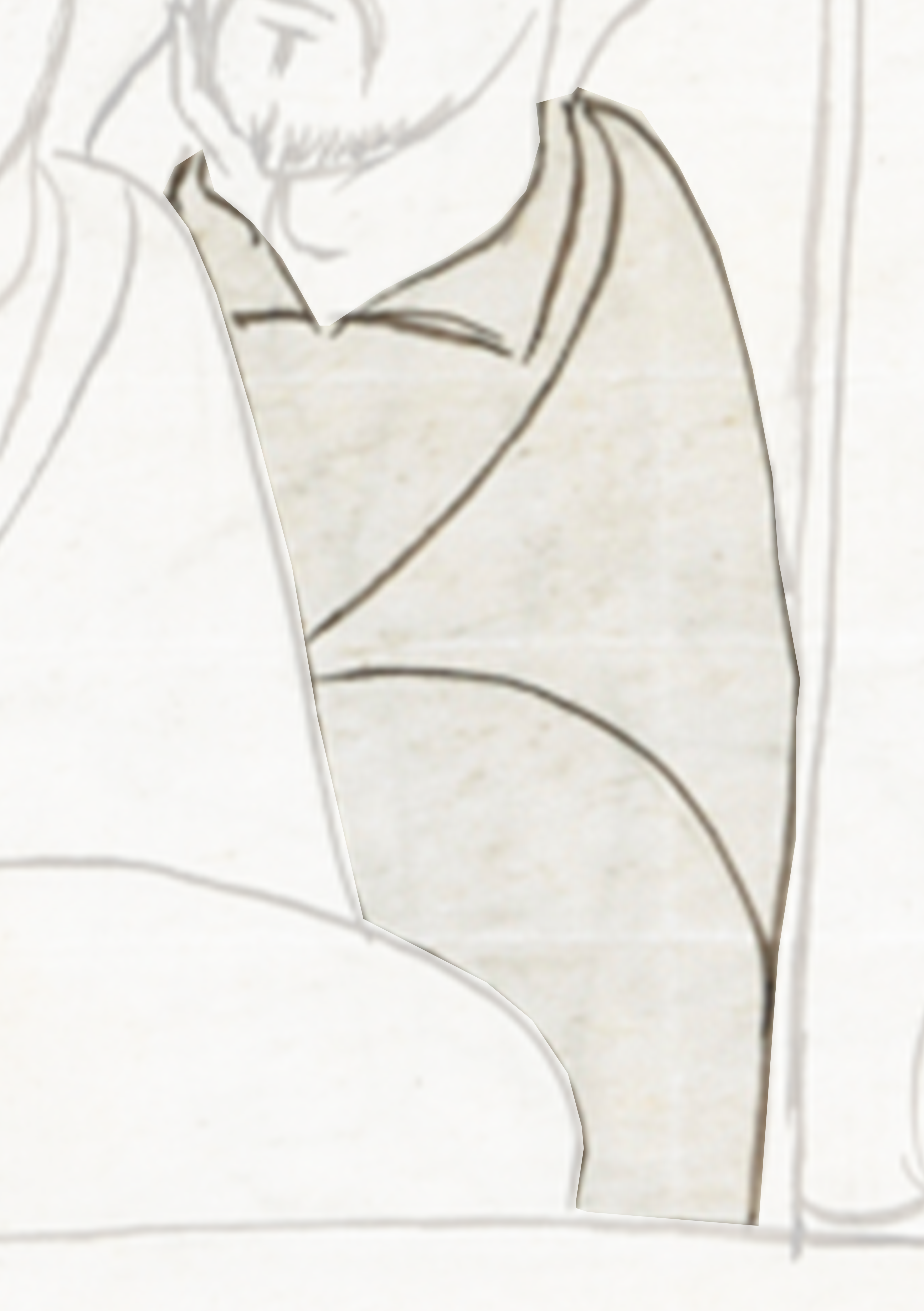 Drawing Of A Man In A Suit