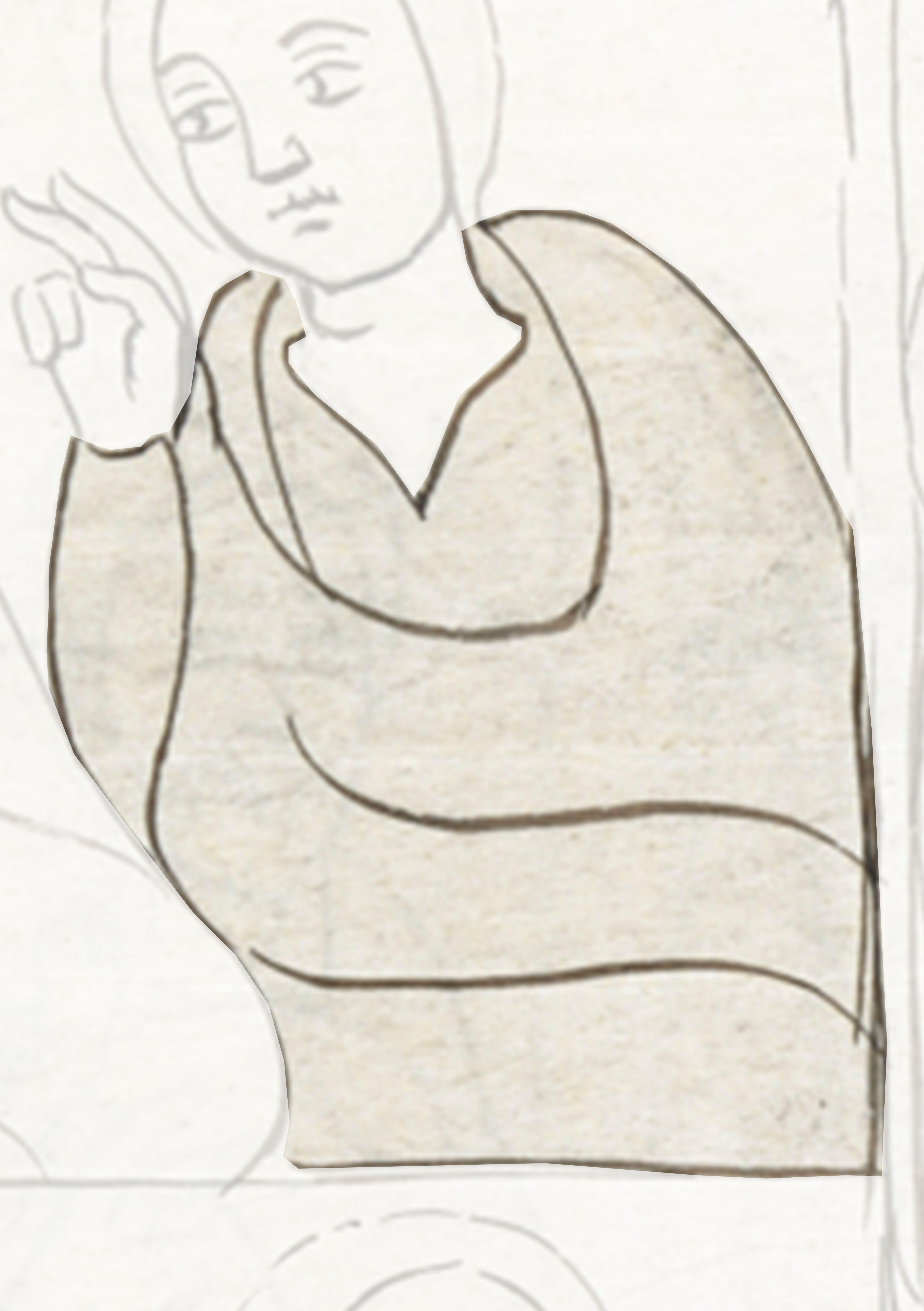 Drawing Of A Man In A Suit