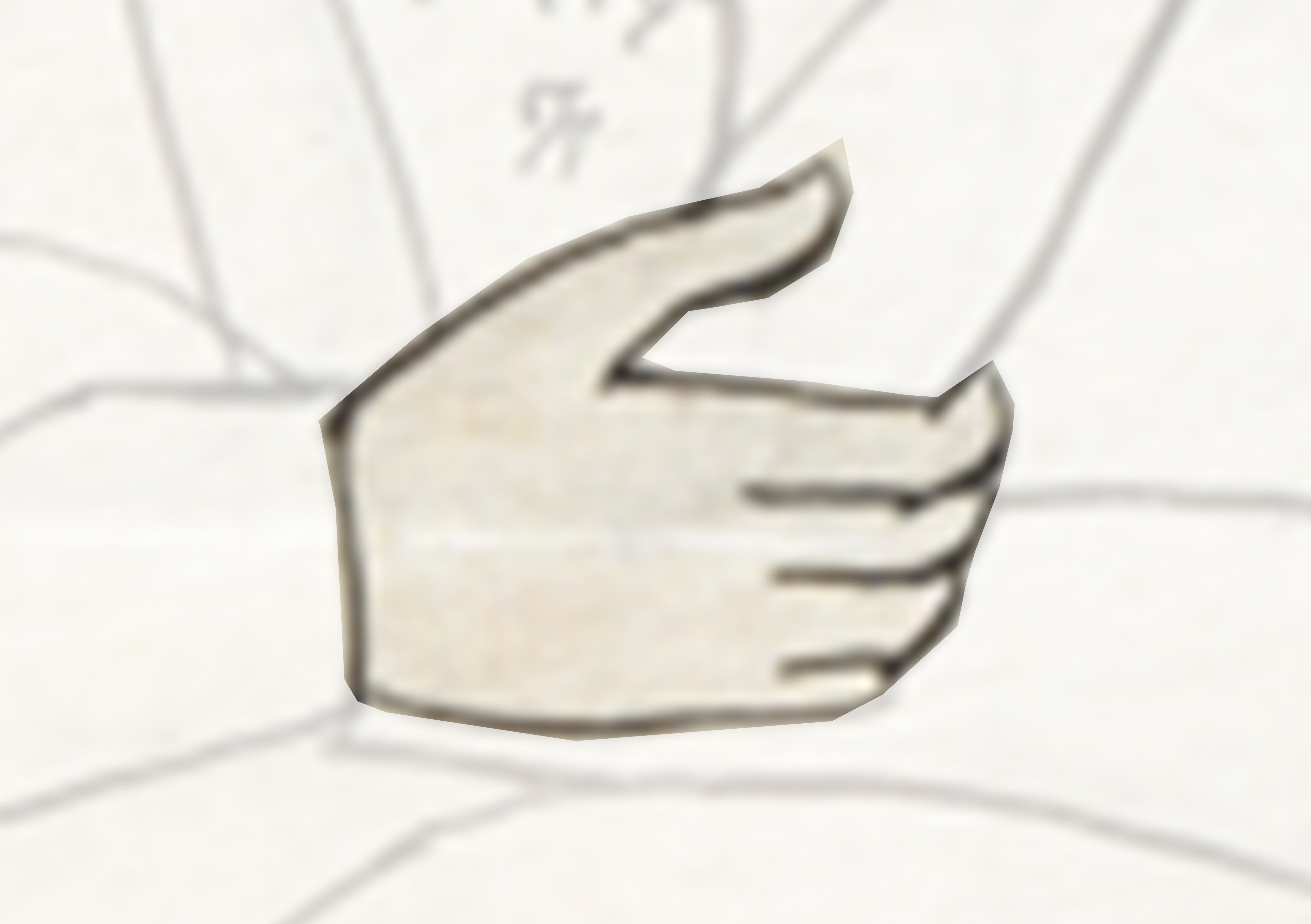 Hand With A Finger On It