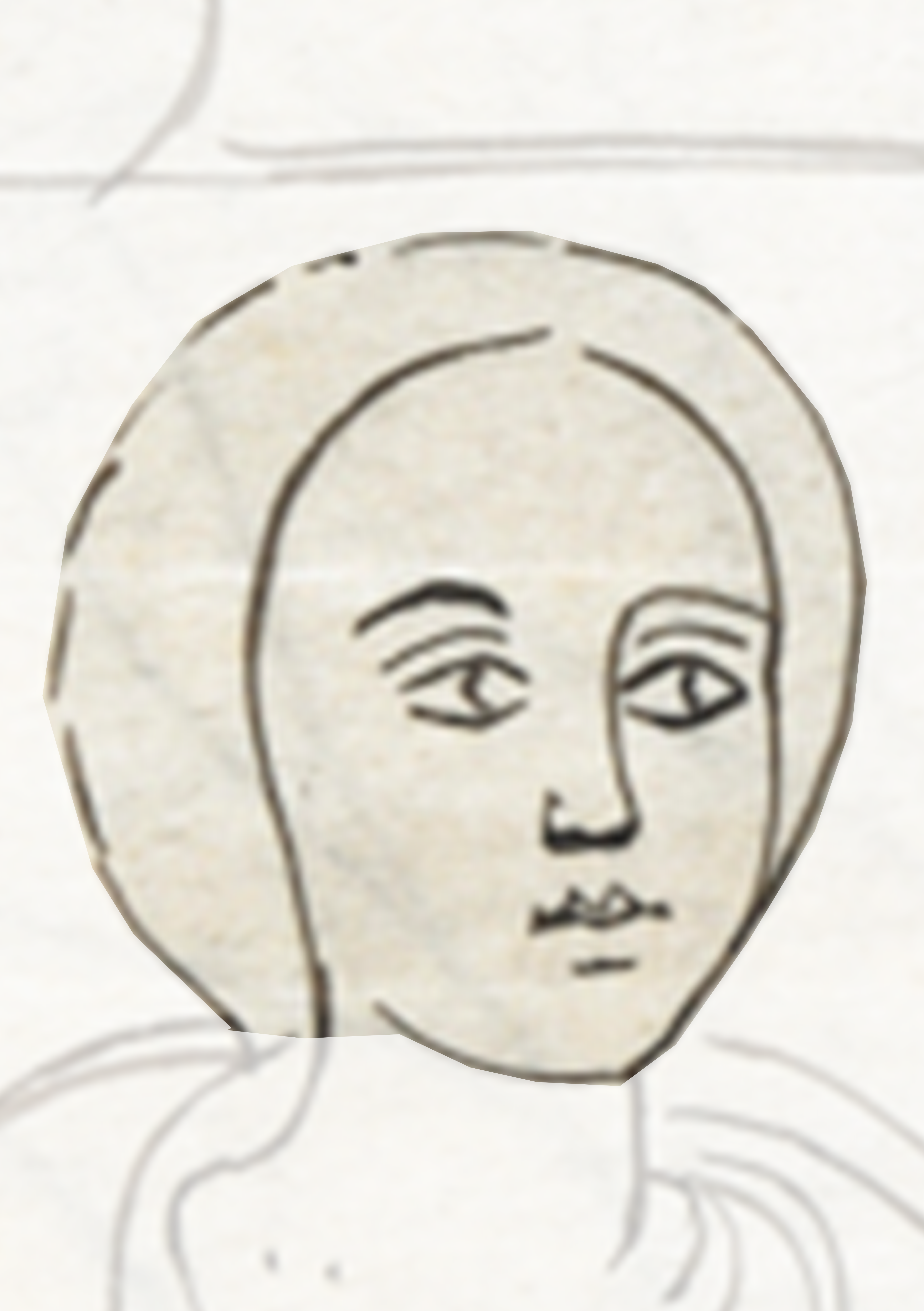 Drawing Of A Woman S Face