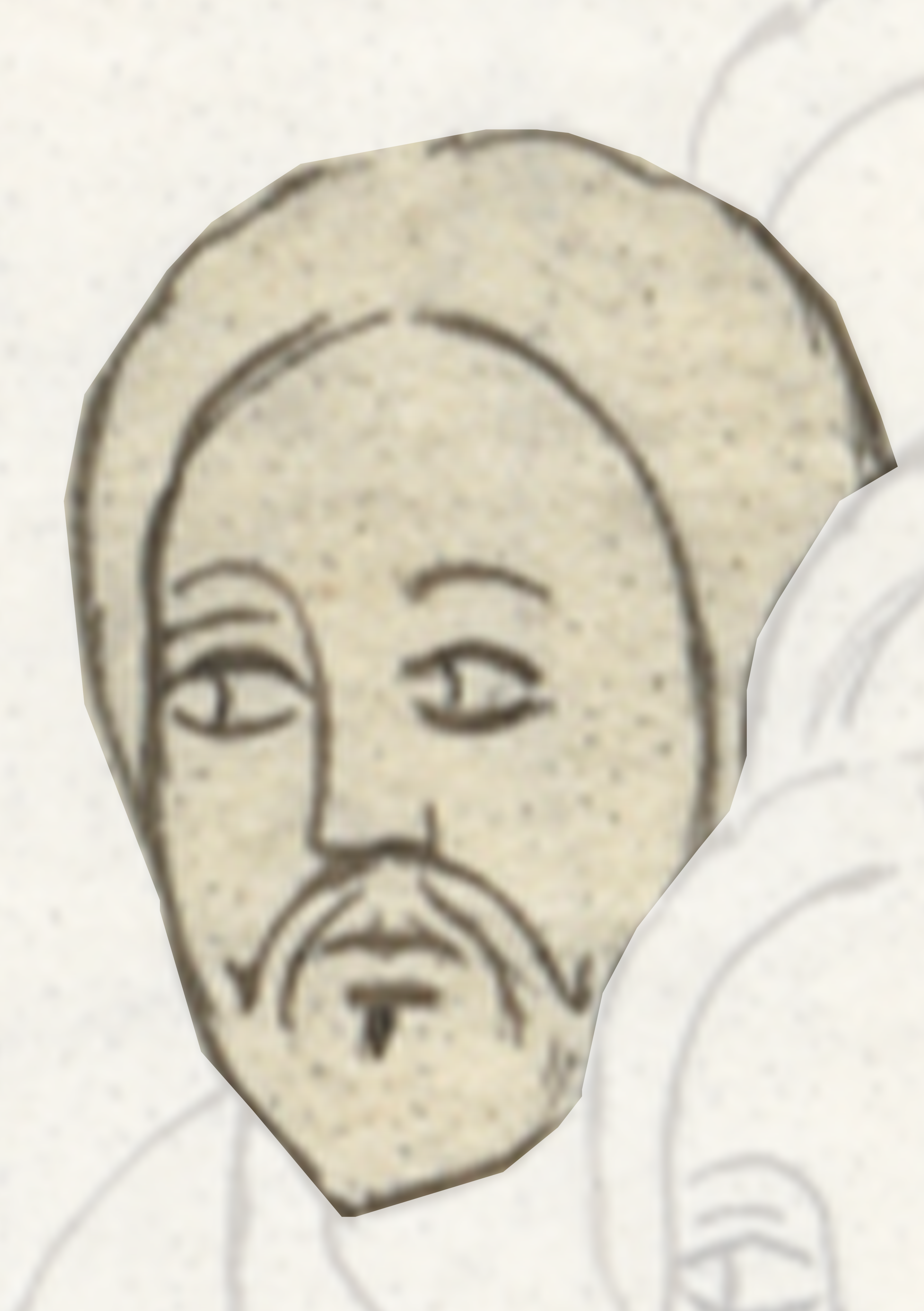 Drawing Of A Man With A Beard