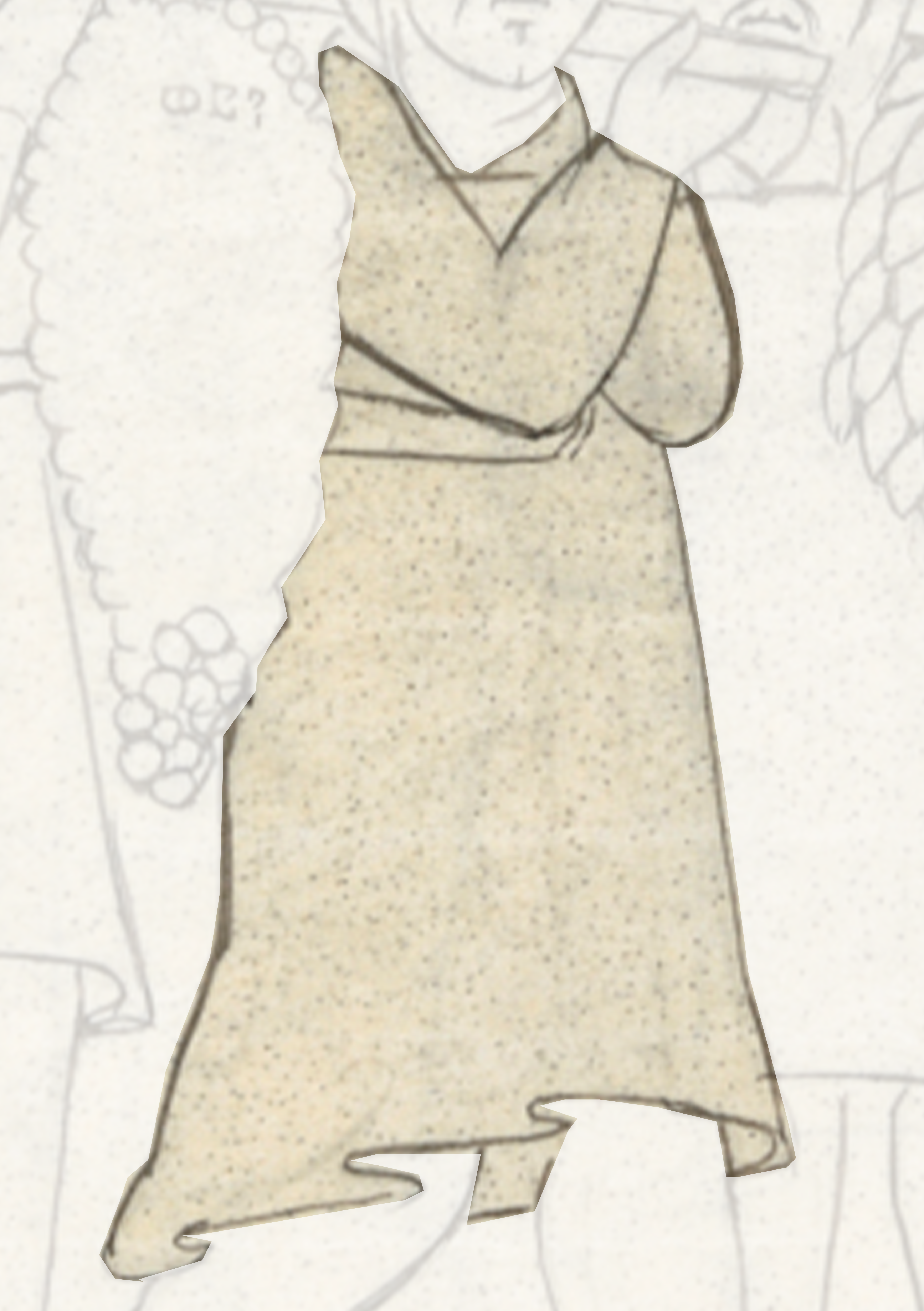 Drawing Of A Man In A Robe