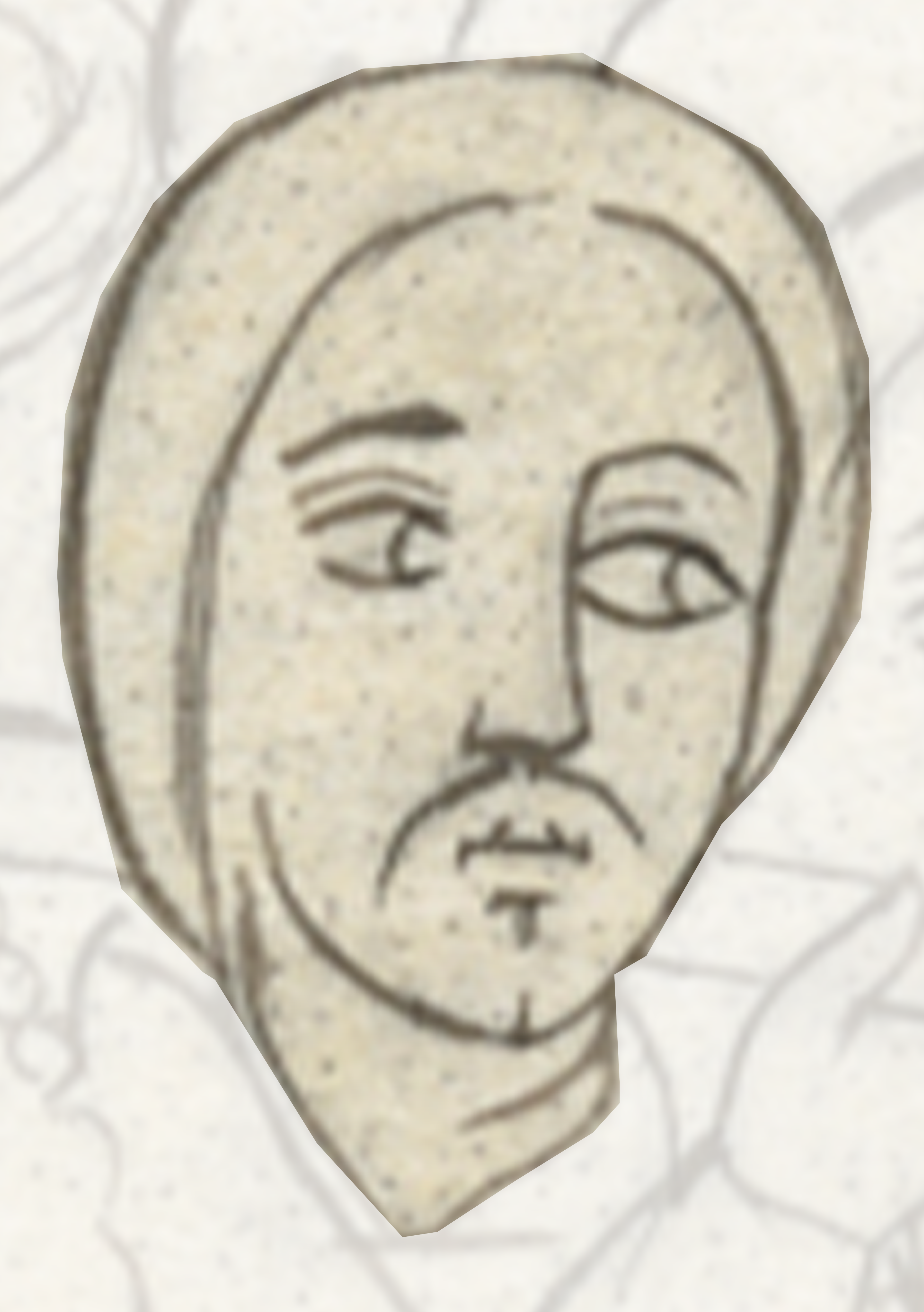Drawing Of A Man With A Beard