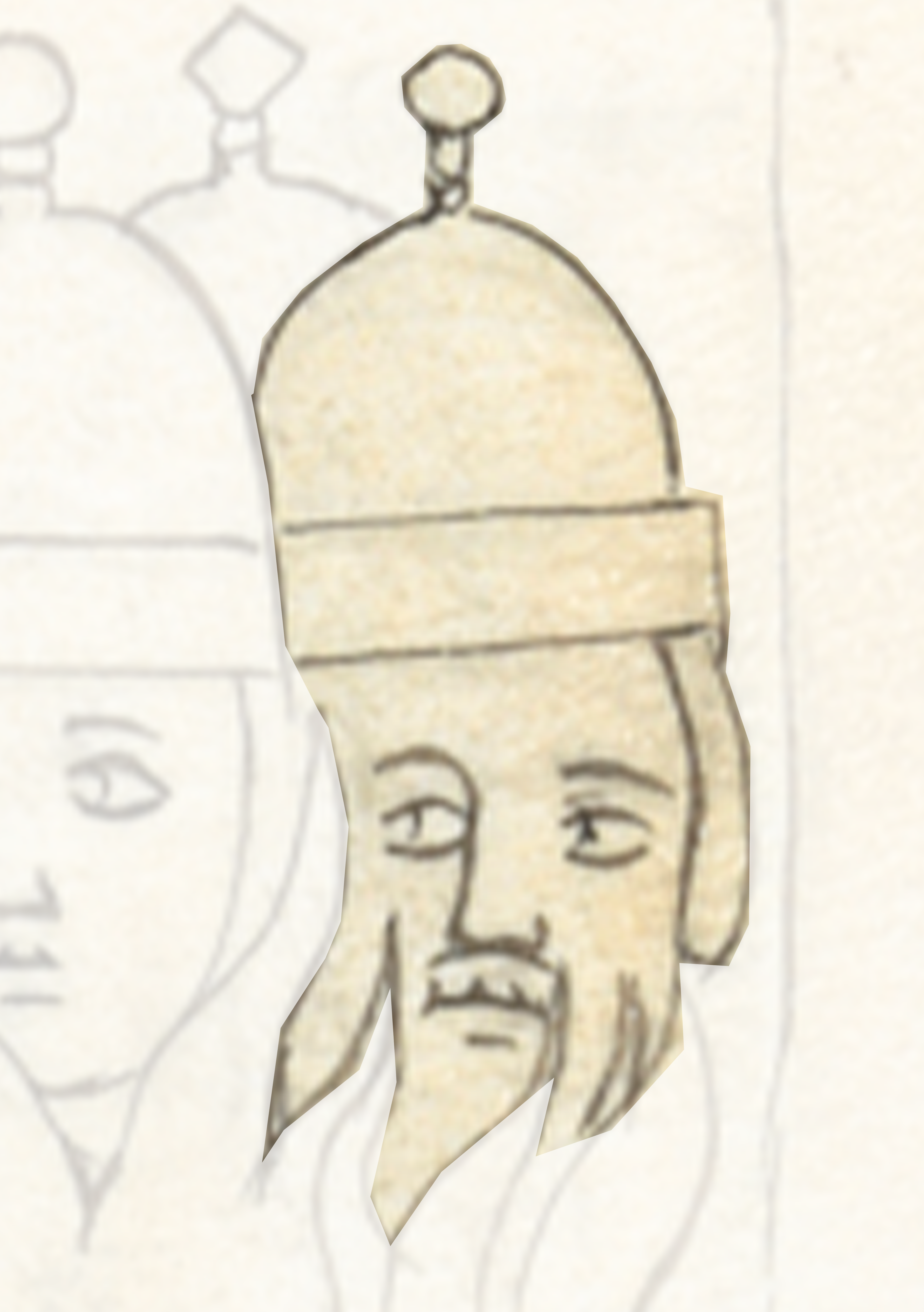 Drawing Of A Man With A Hat On