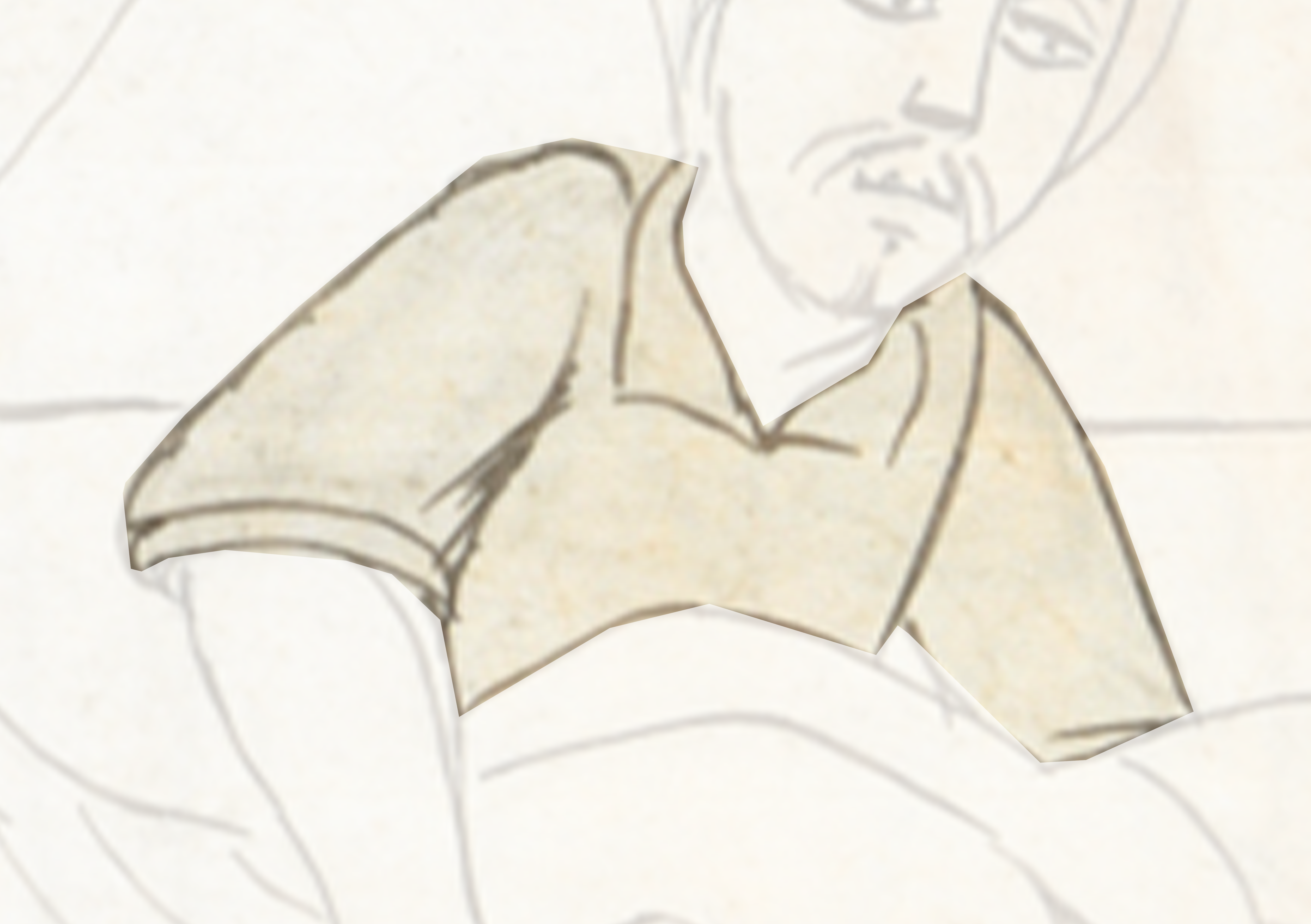 Drawing Of A Man With A Tie On