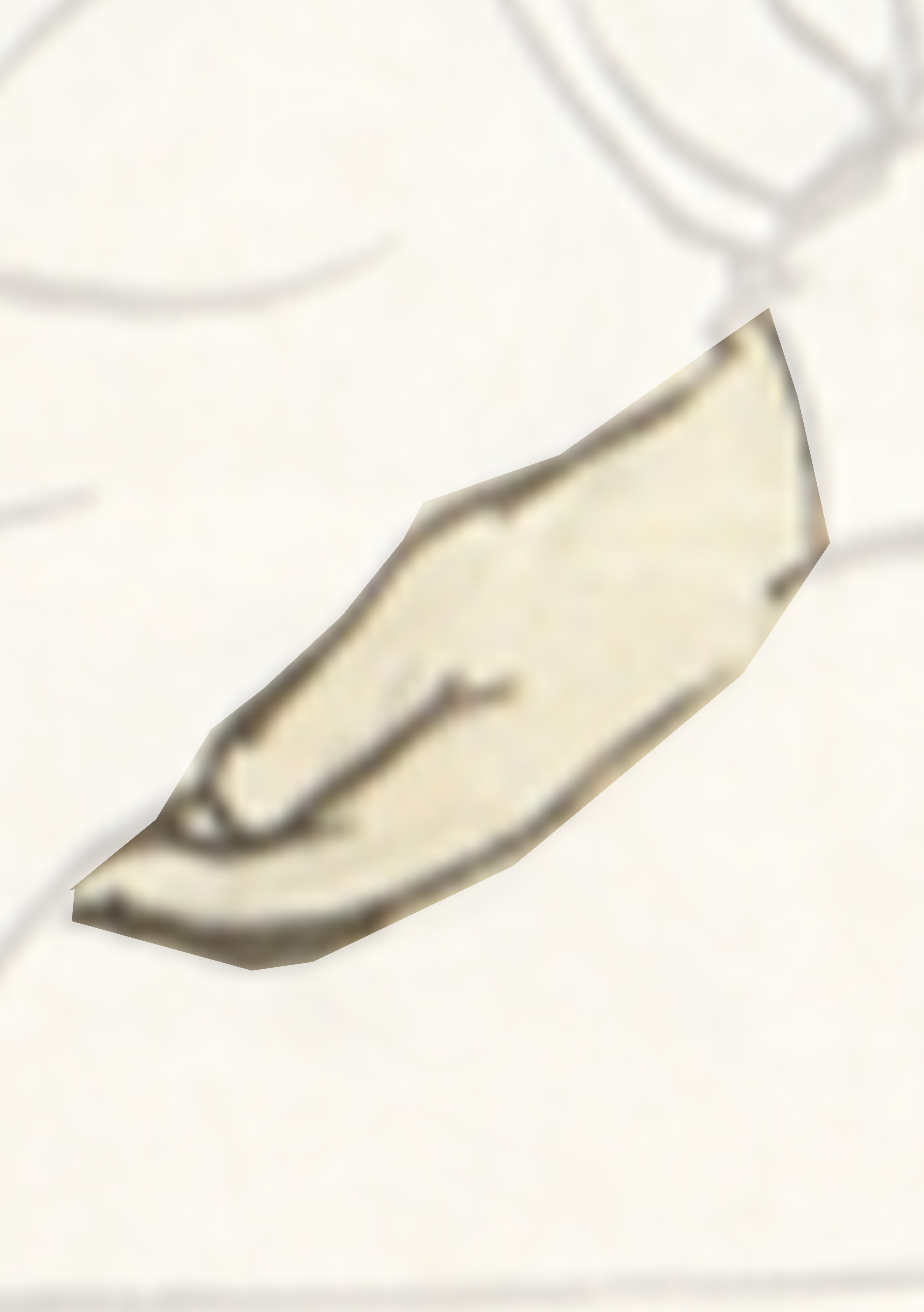 White Object With A Shadow On It