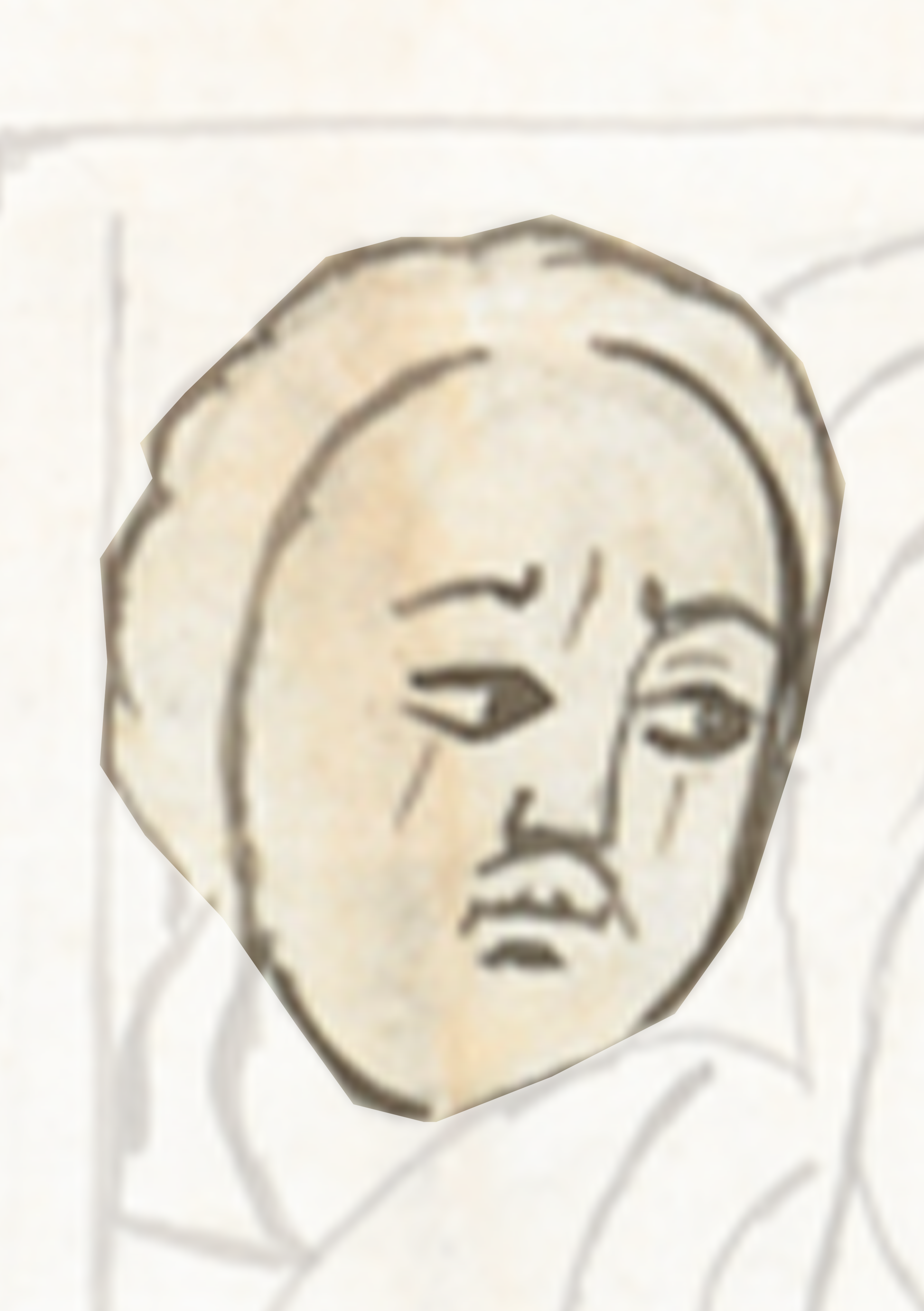 Drawing Of A Man S Face