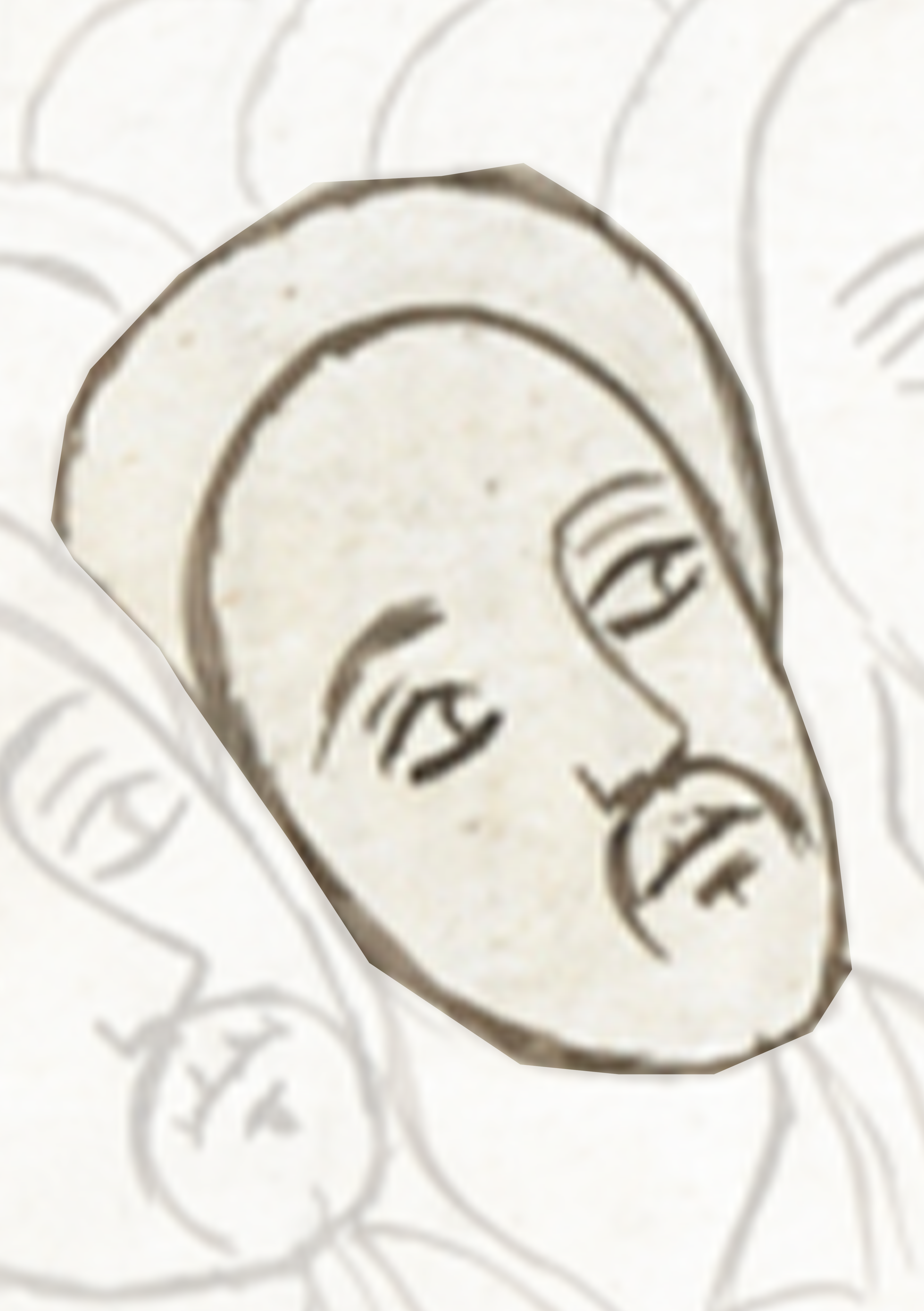 Drawing Of A Man S Face