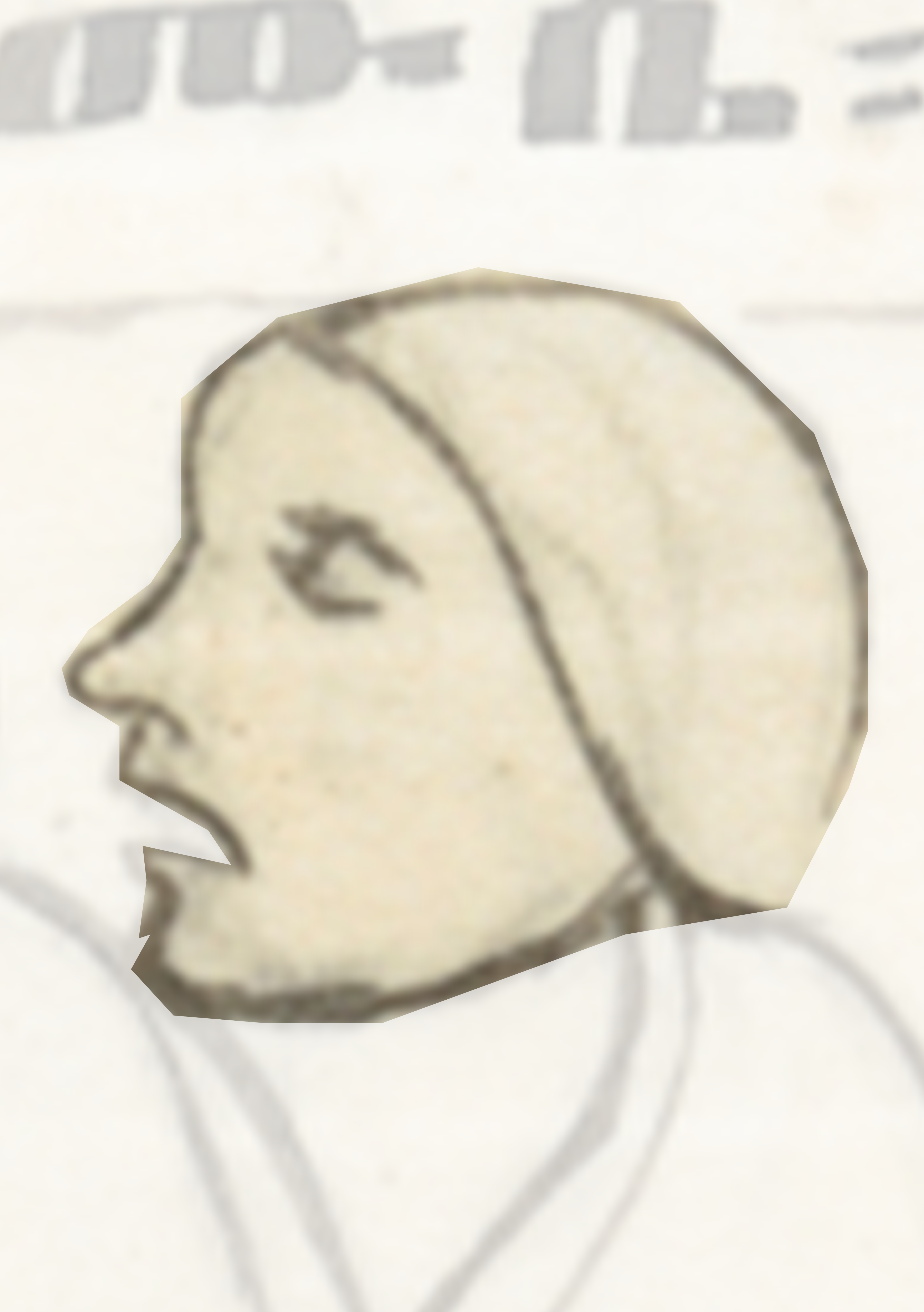Drawing Of A Man With A Beard