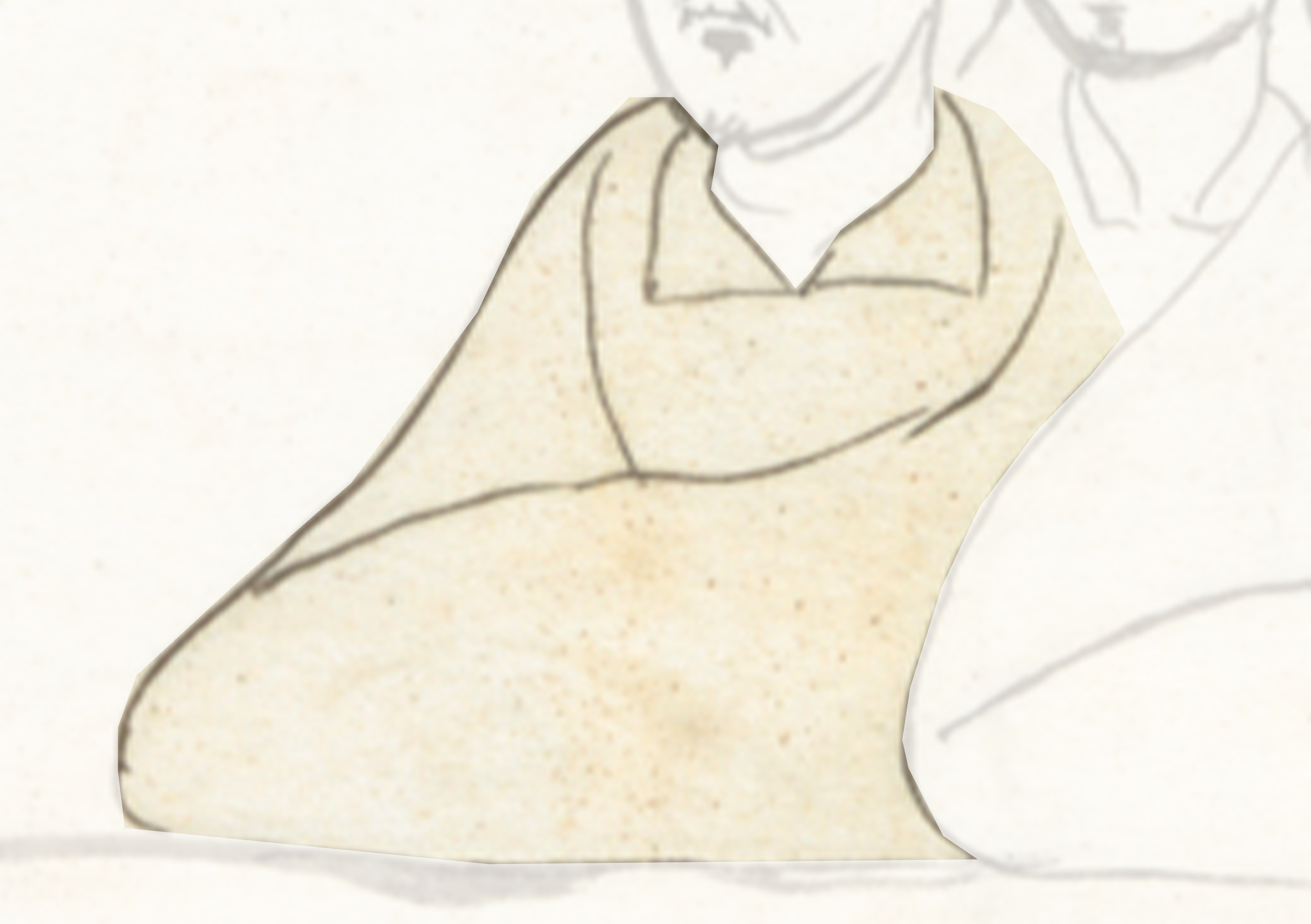 Drawing Of A Man In A Suit