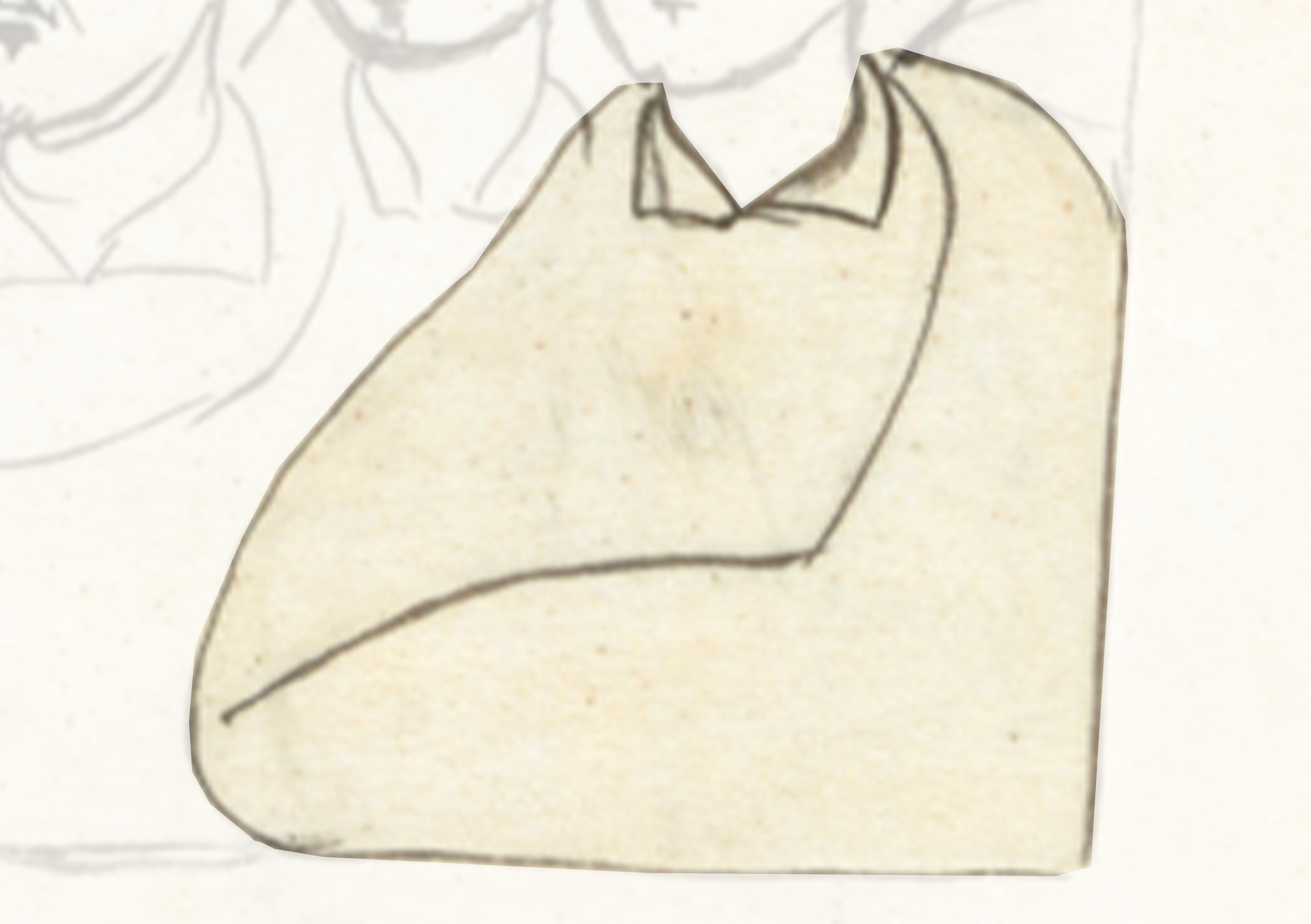 Drawing Of A Man In A Suit