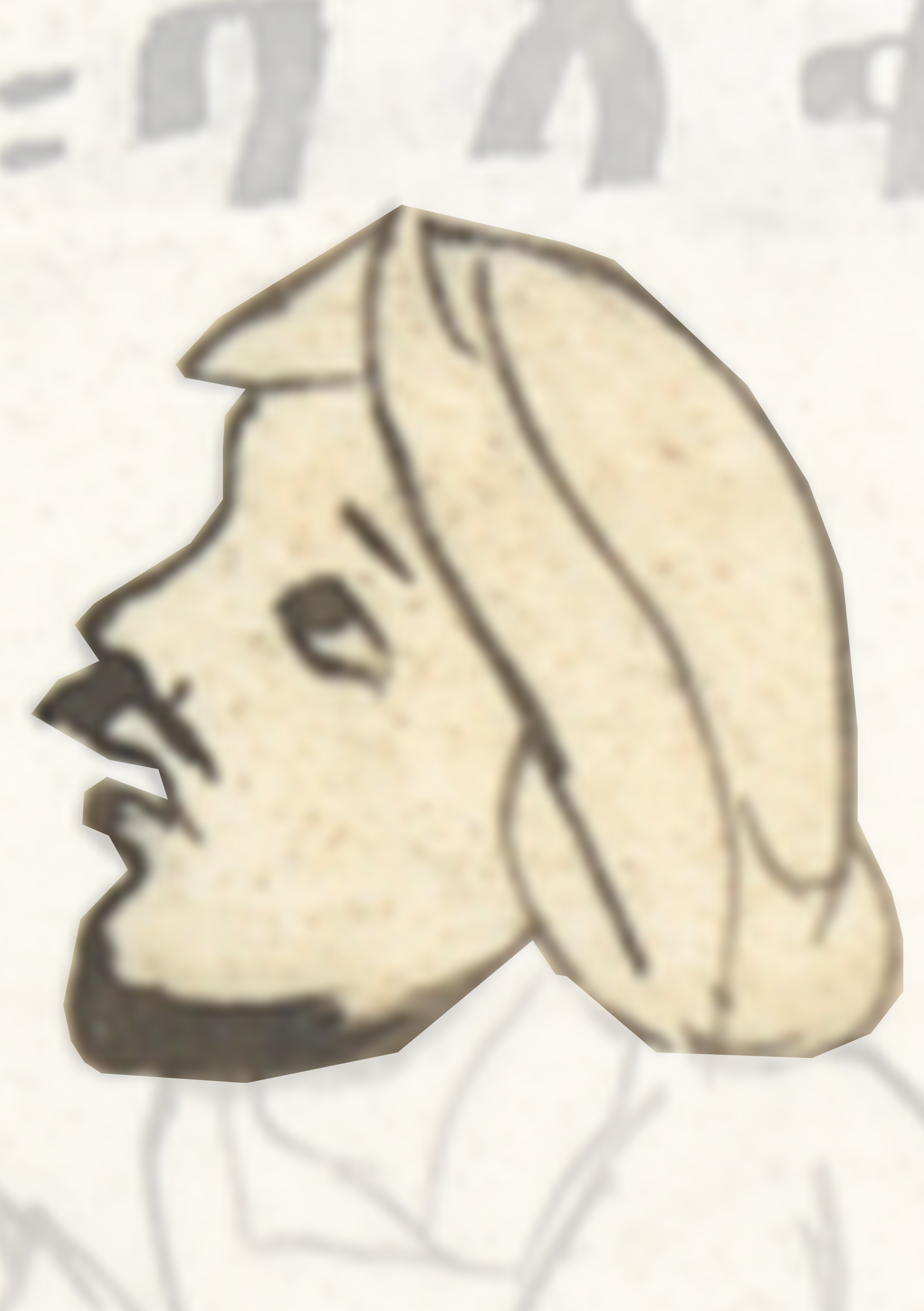 Drawing Of A Man With A Beard