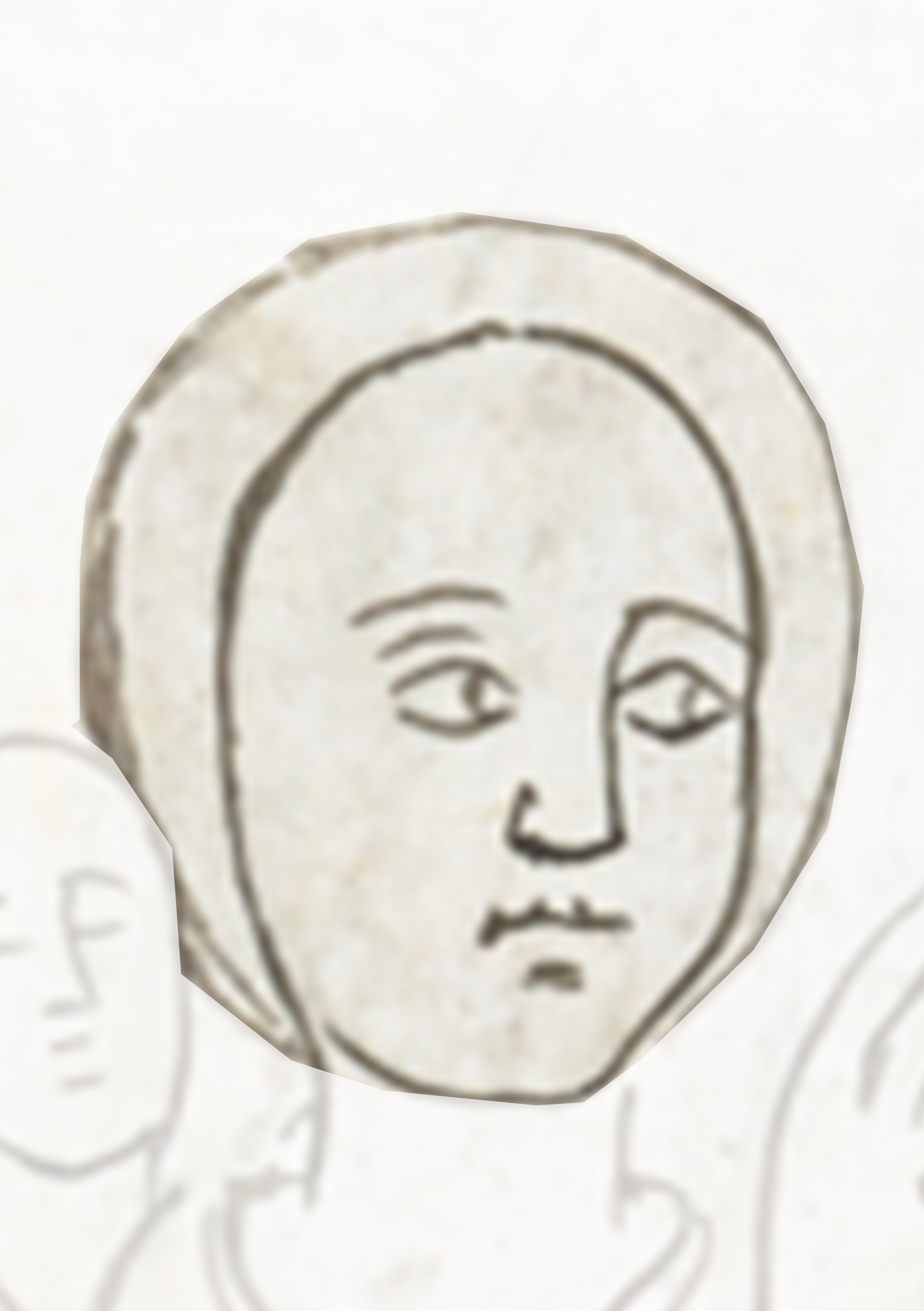 Drawing Of A Man With A Beard