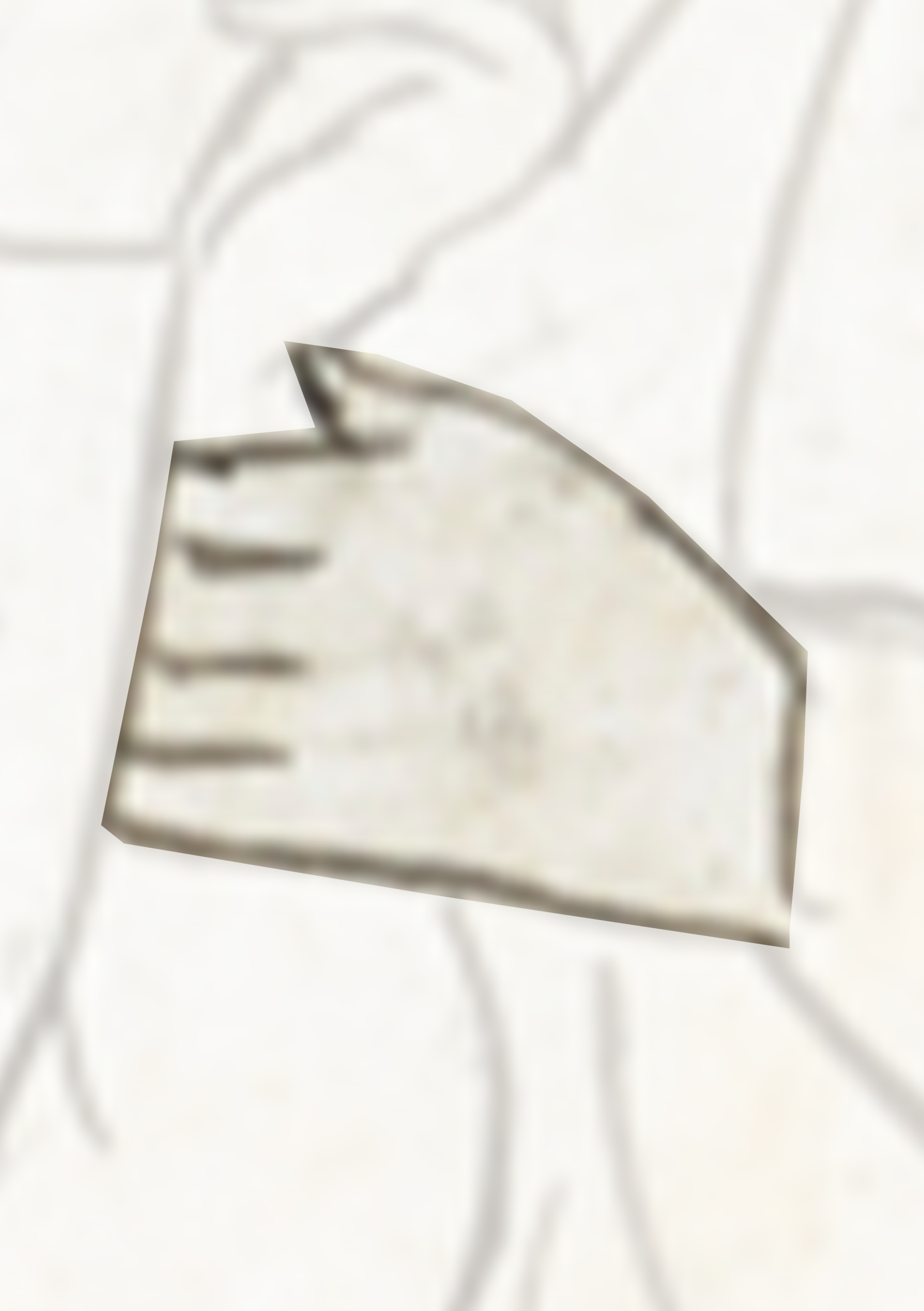 Drawing Of A Hand Holding A Piece Of Paper