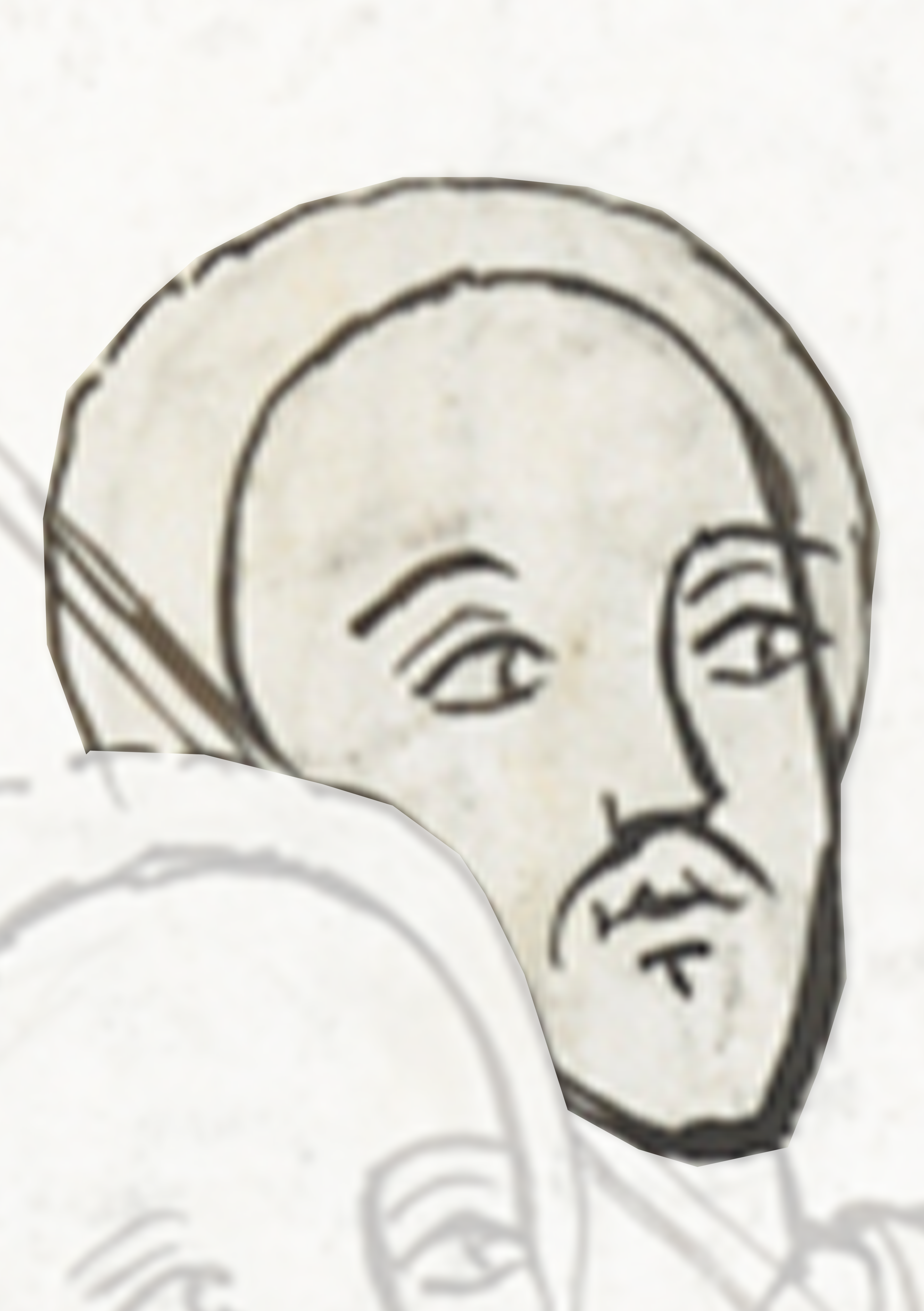 Drawing Of A Man With A Mustache