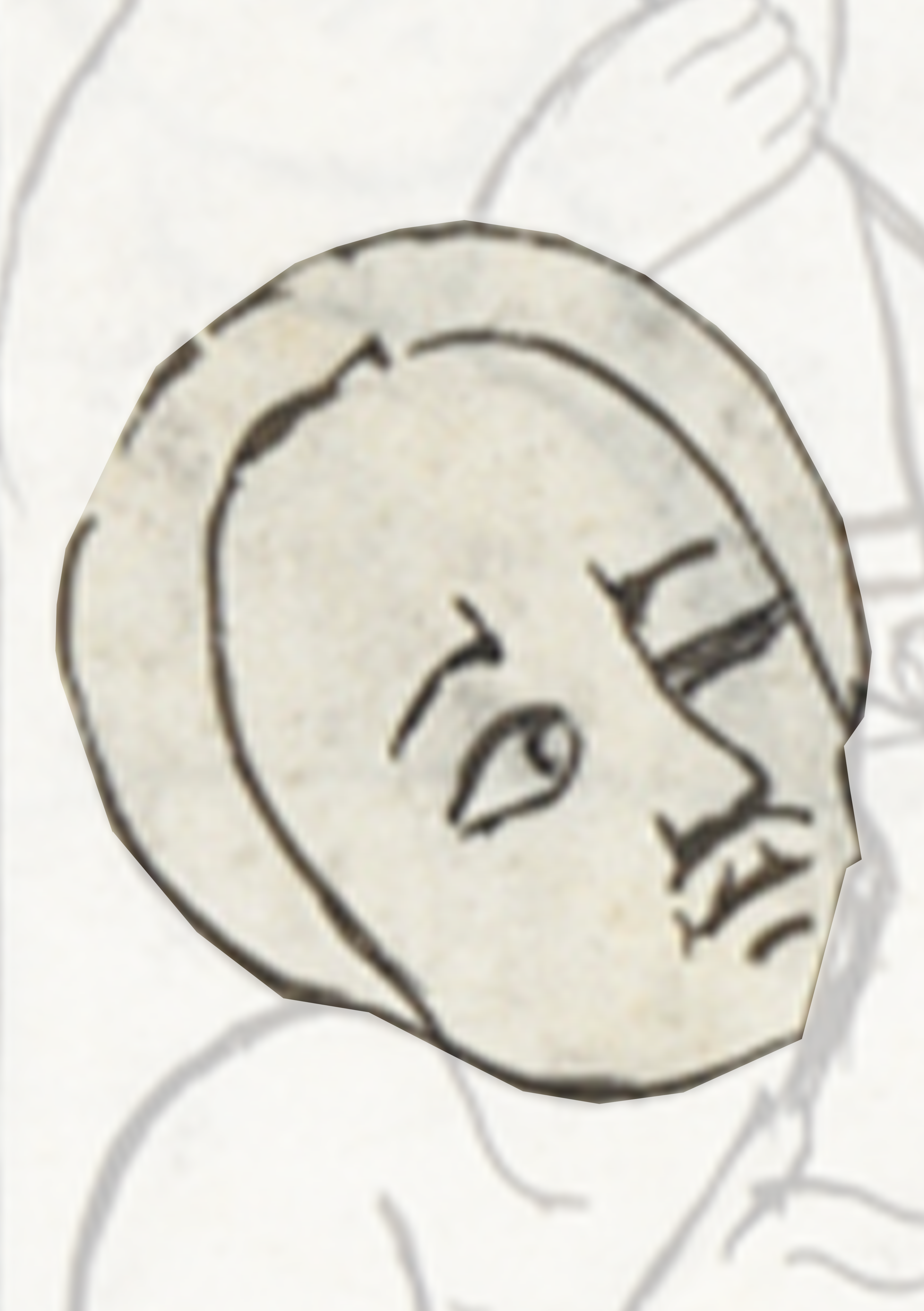 Drawing Of A Man S Face