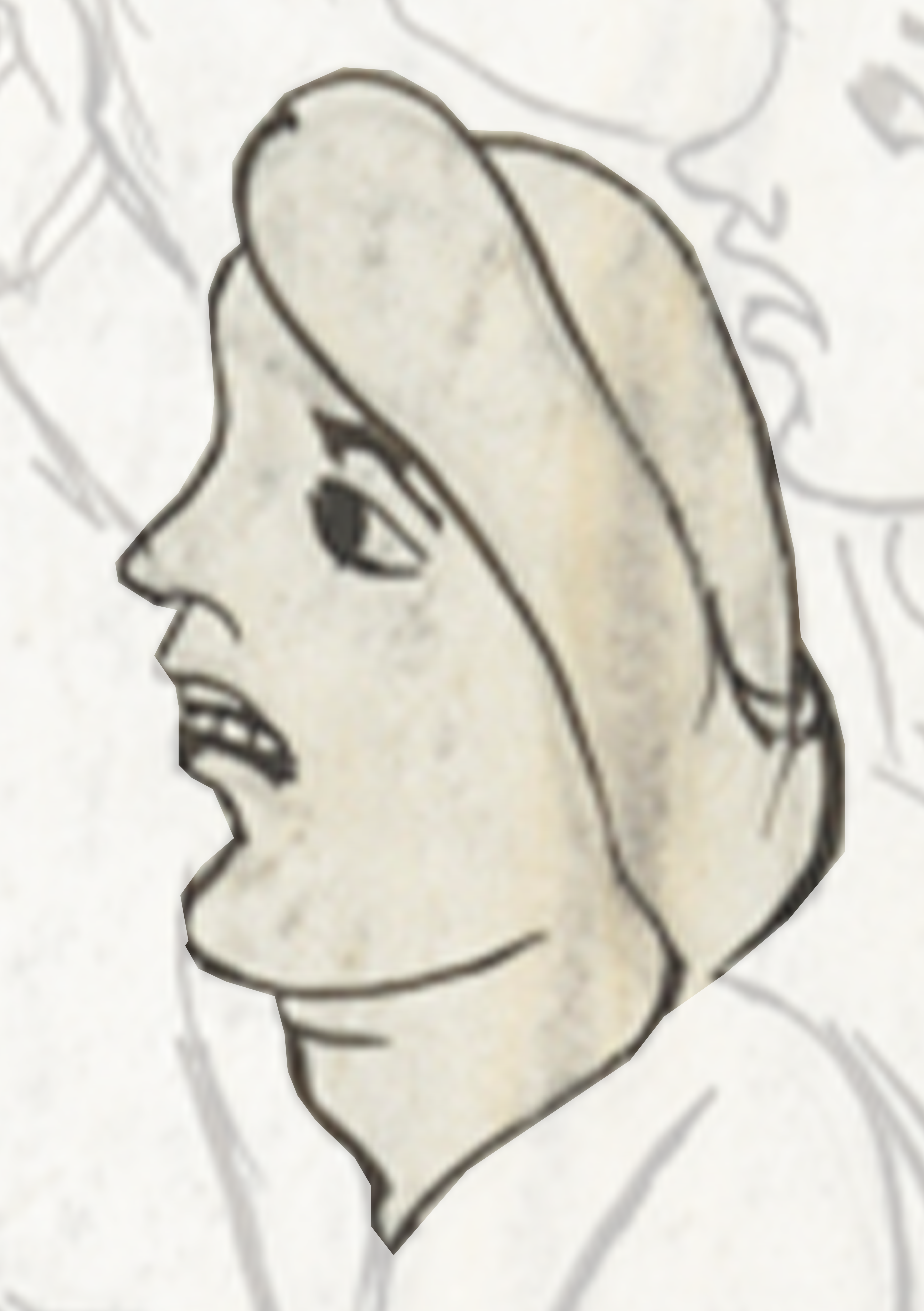 Drawing Of A Woman S Face