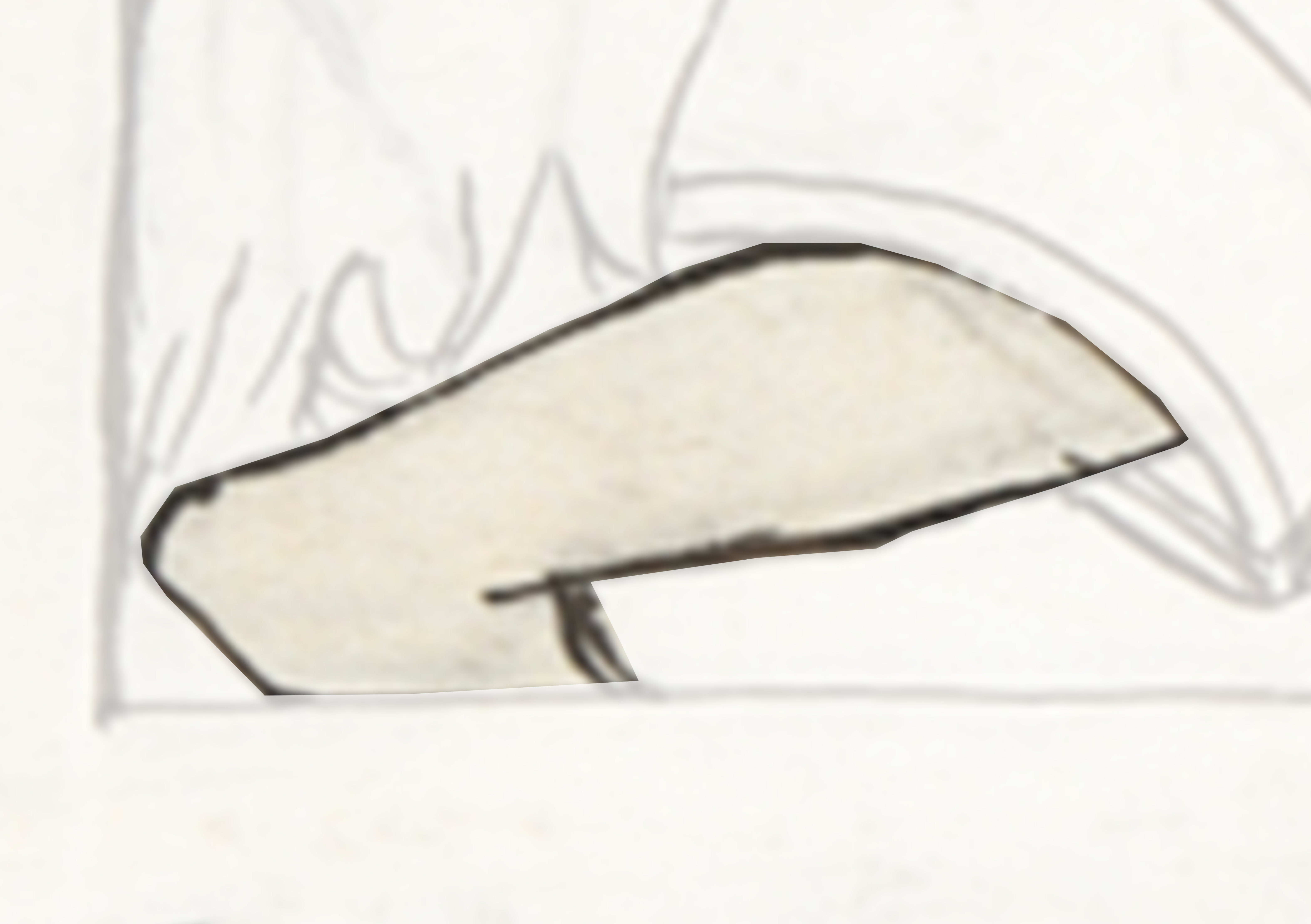 Drawing Of A Person With A Knife