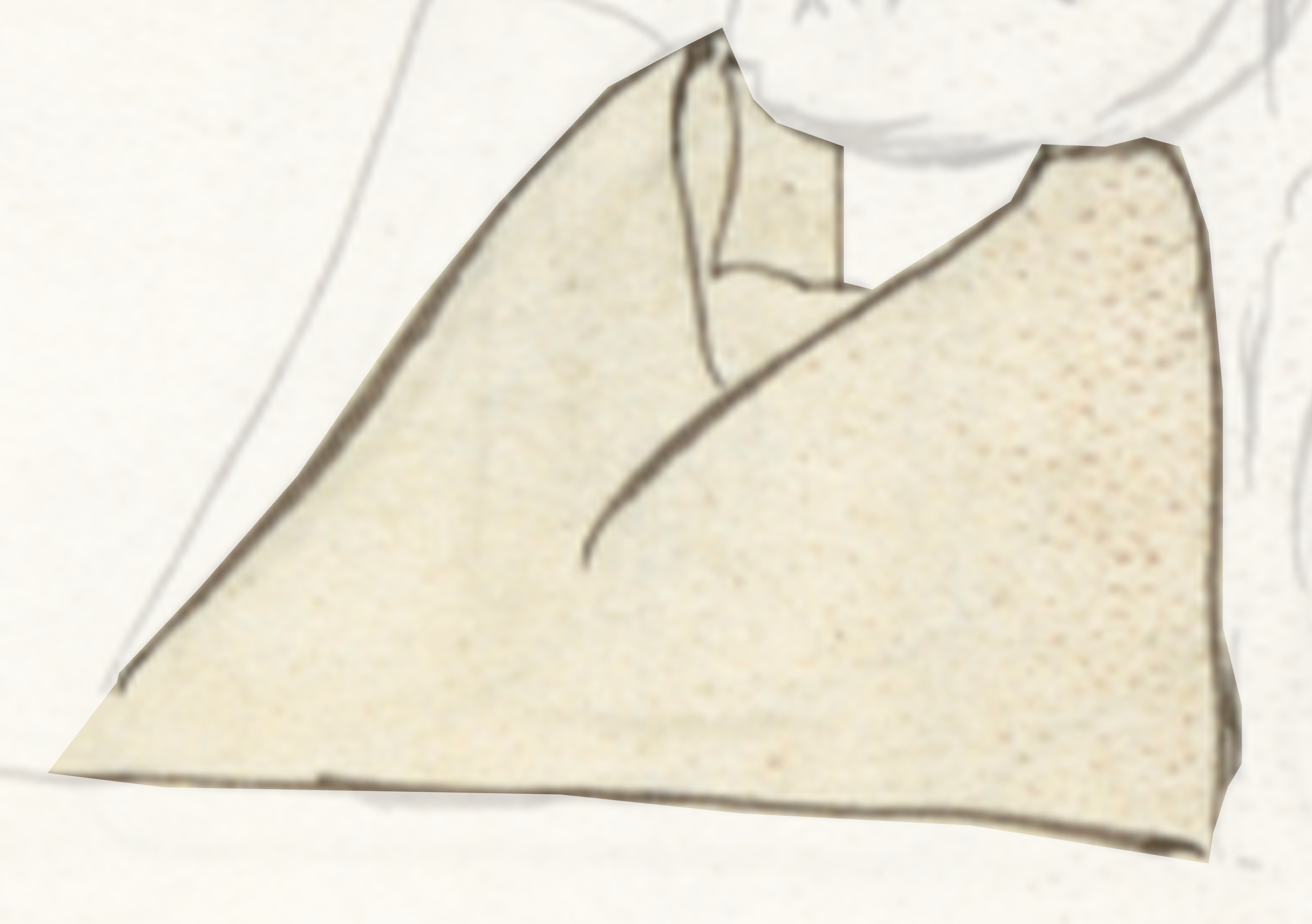 Drawing Of A Man With A Tie On
