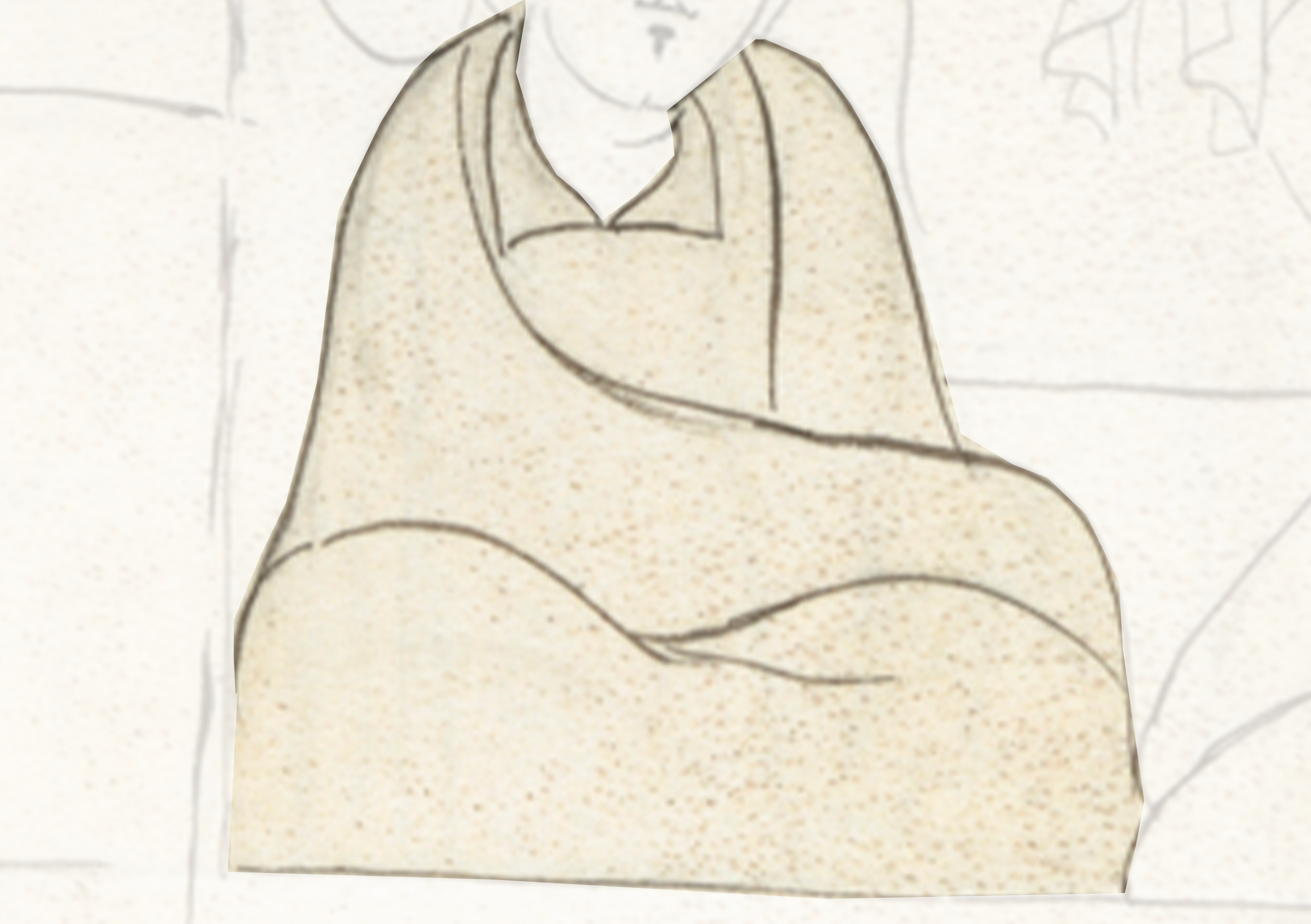 Drawing Of A Man Sitting On A Bench