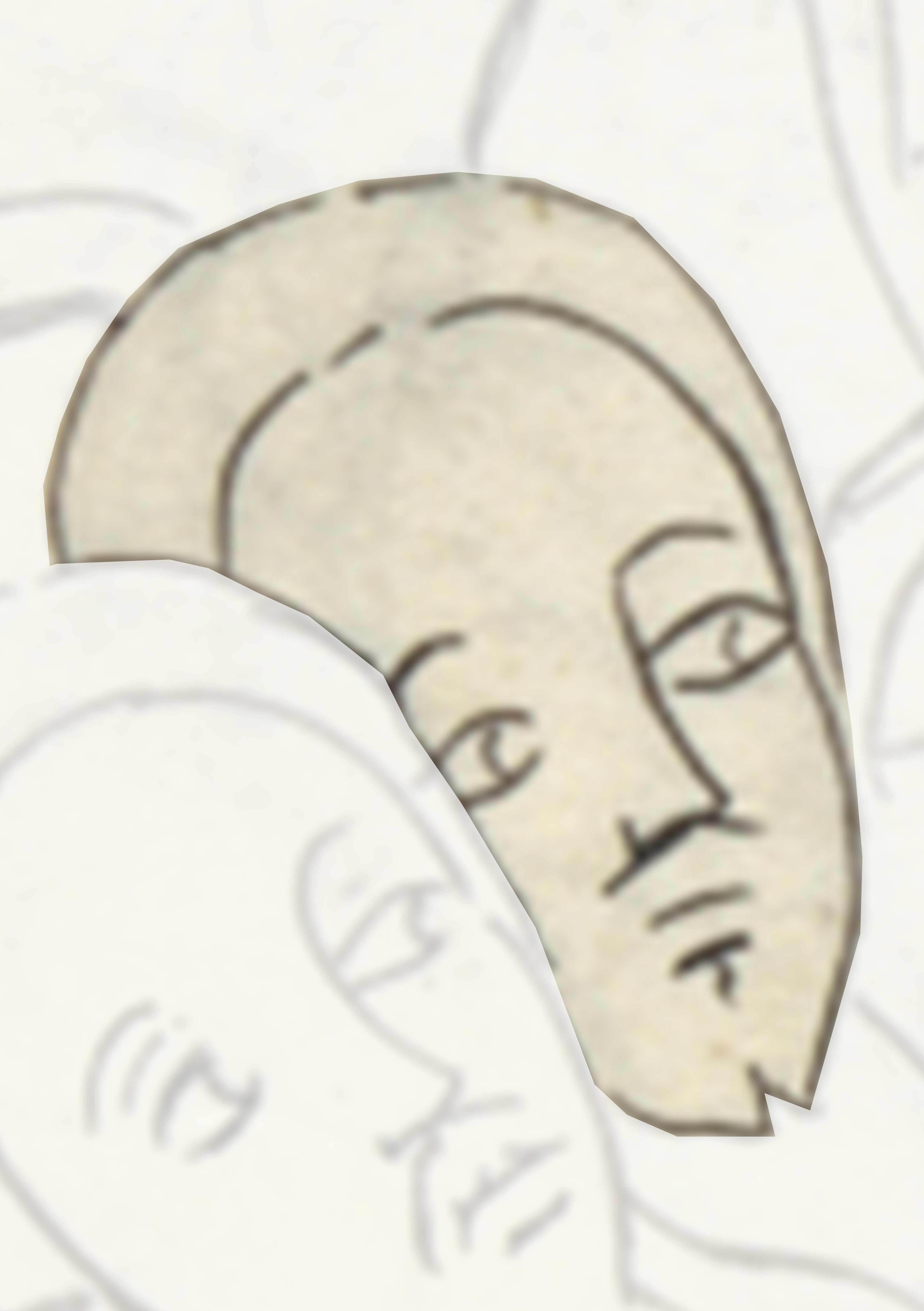 Drawing Of A Man S Face