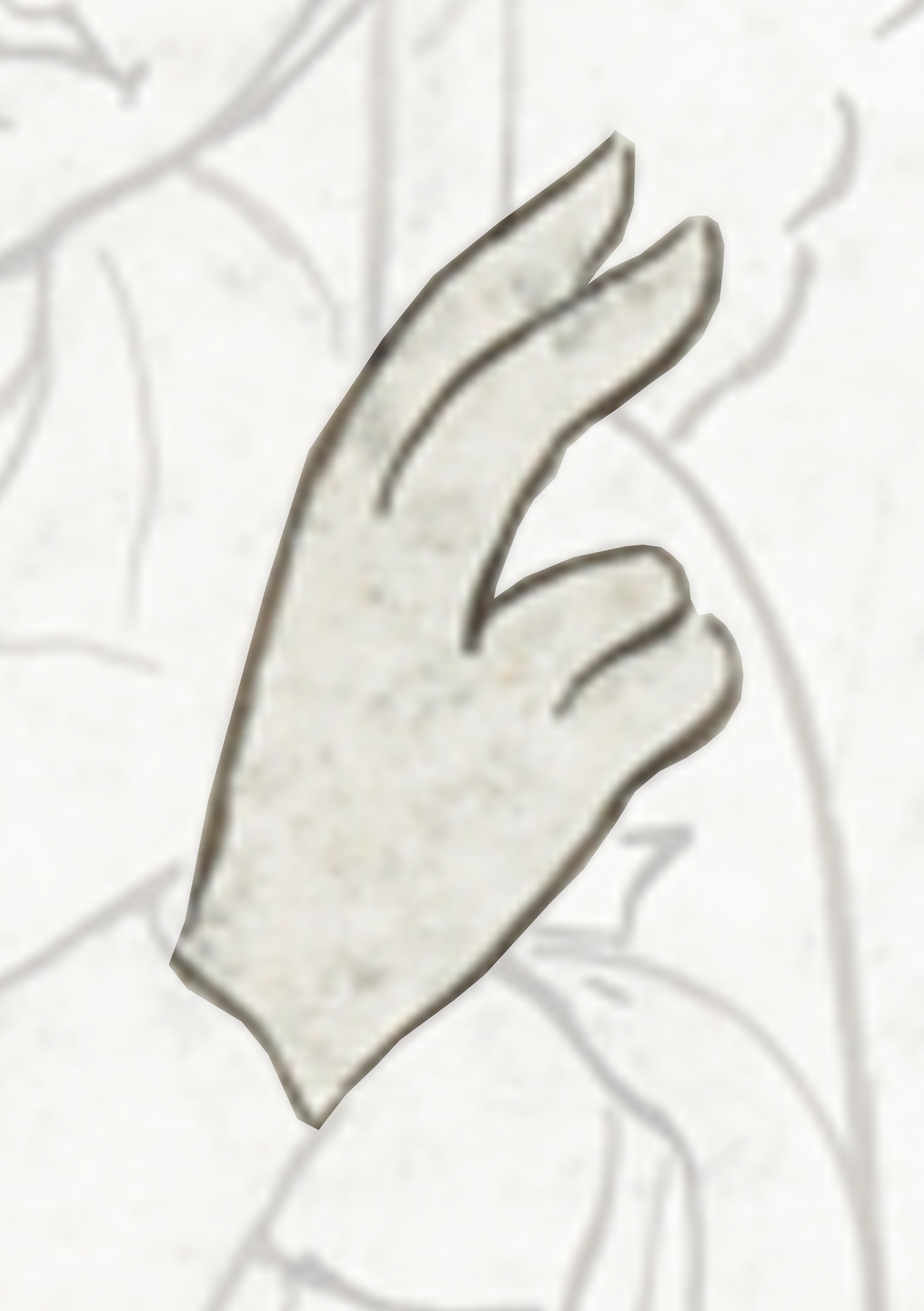 Hand With A Finger On It