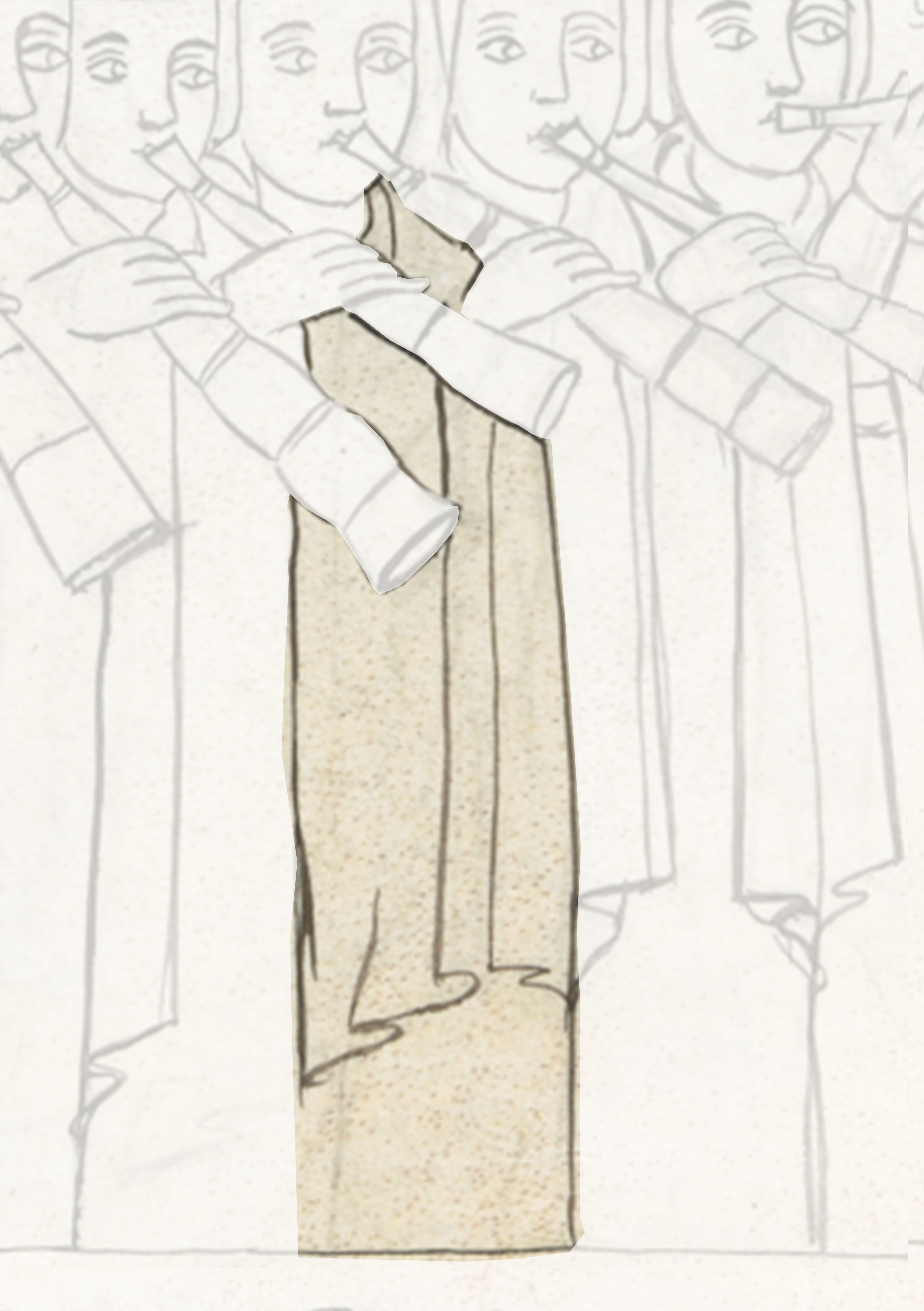Drawing Of A Man In A Suit