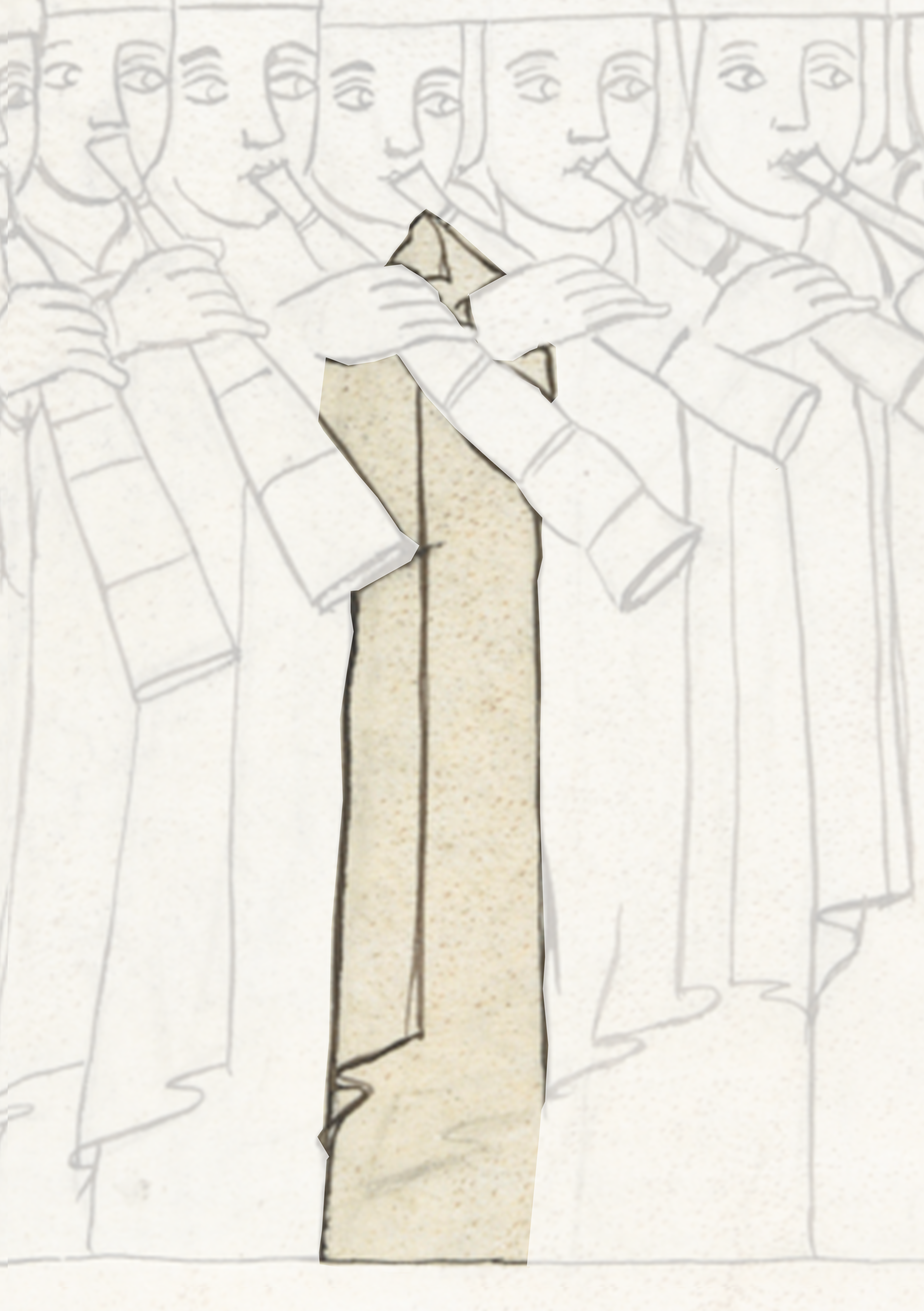 Drawing Of A Man In A Suit