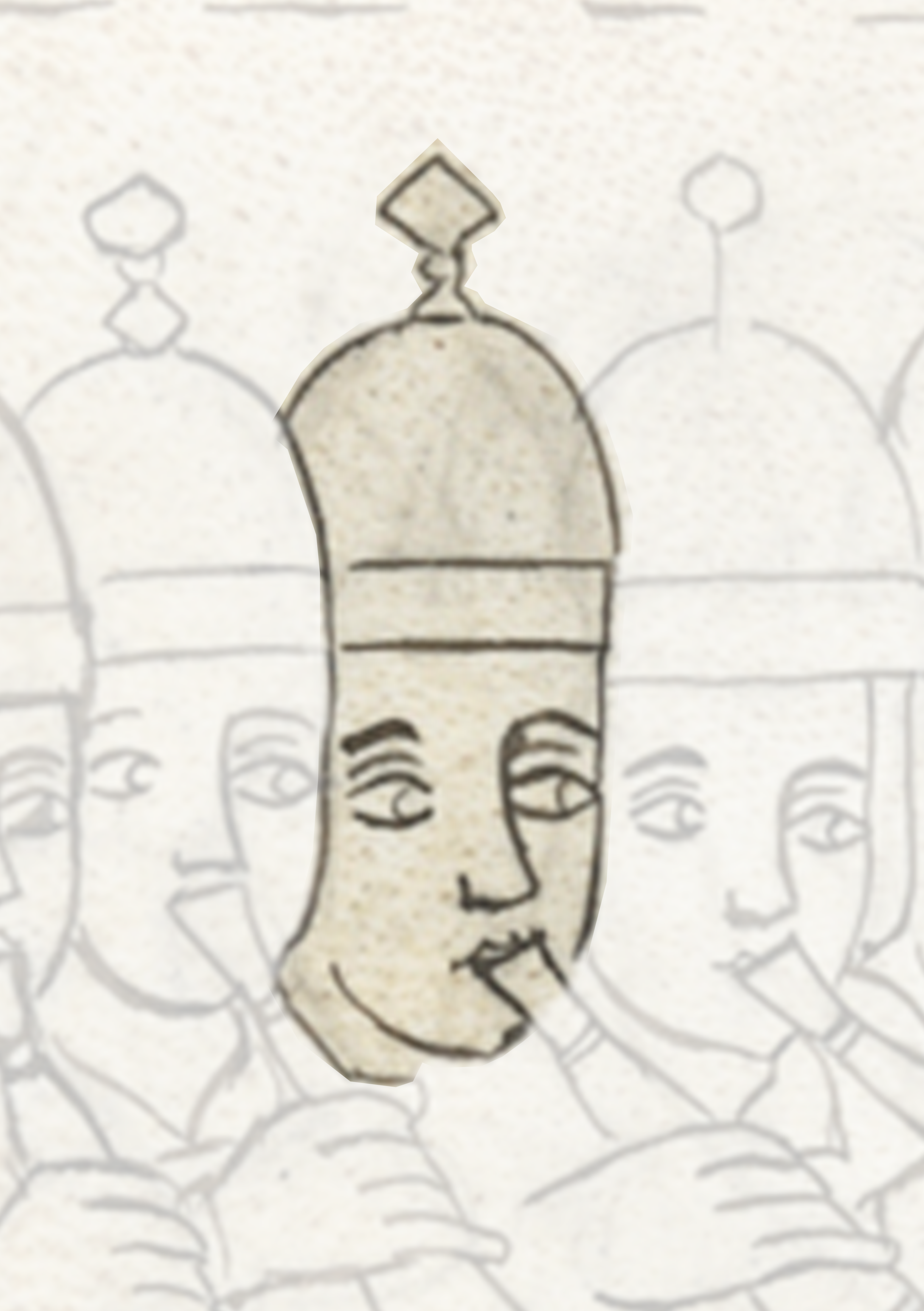 Drawing Of A Man With A Hat On