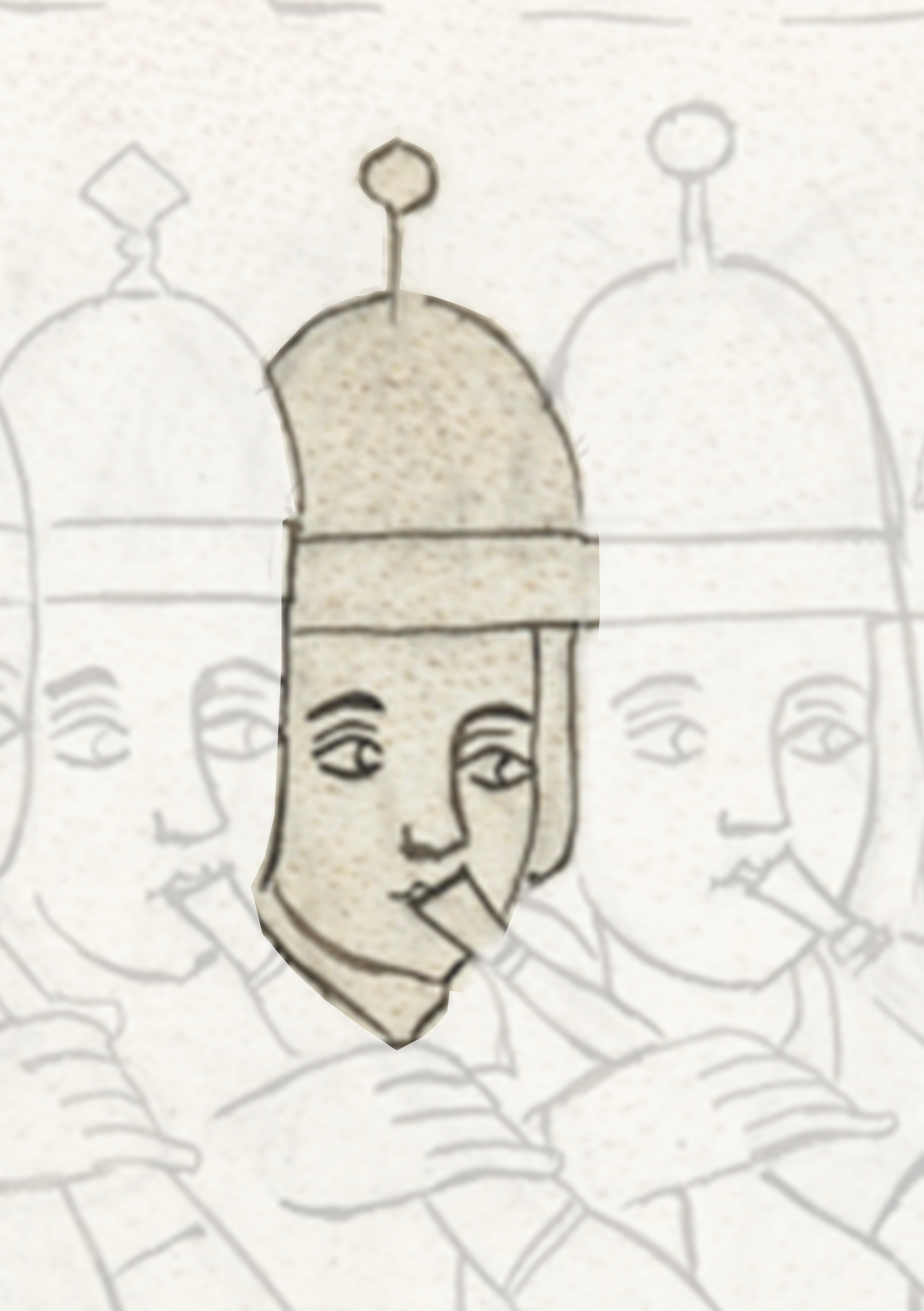 Drawing Of A Man With A Hat On