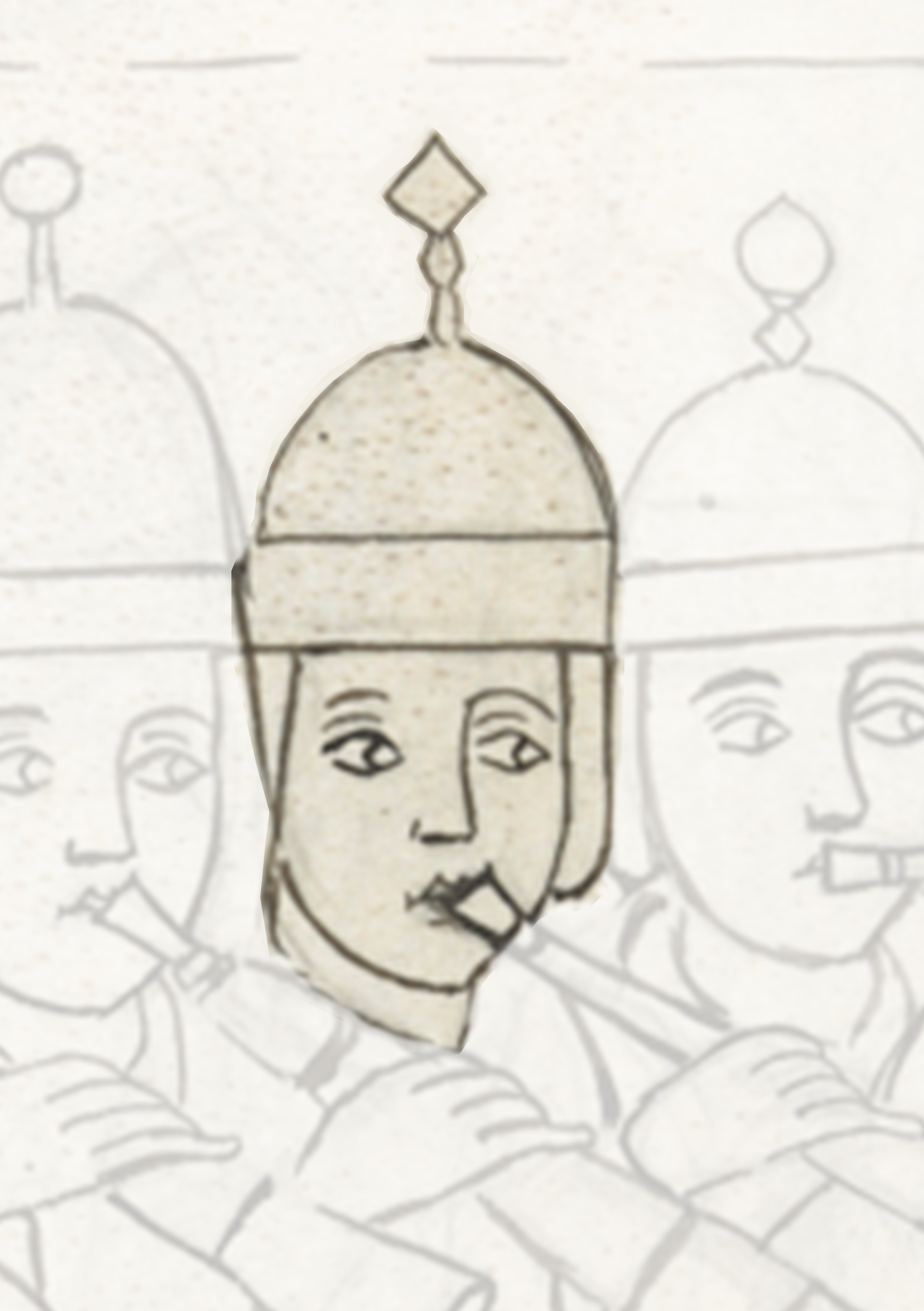Drawing Of A Man With A Hat On