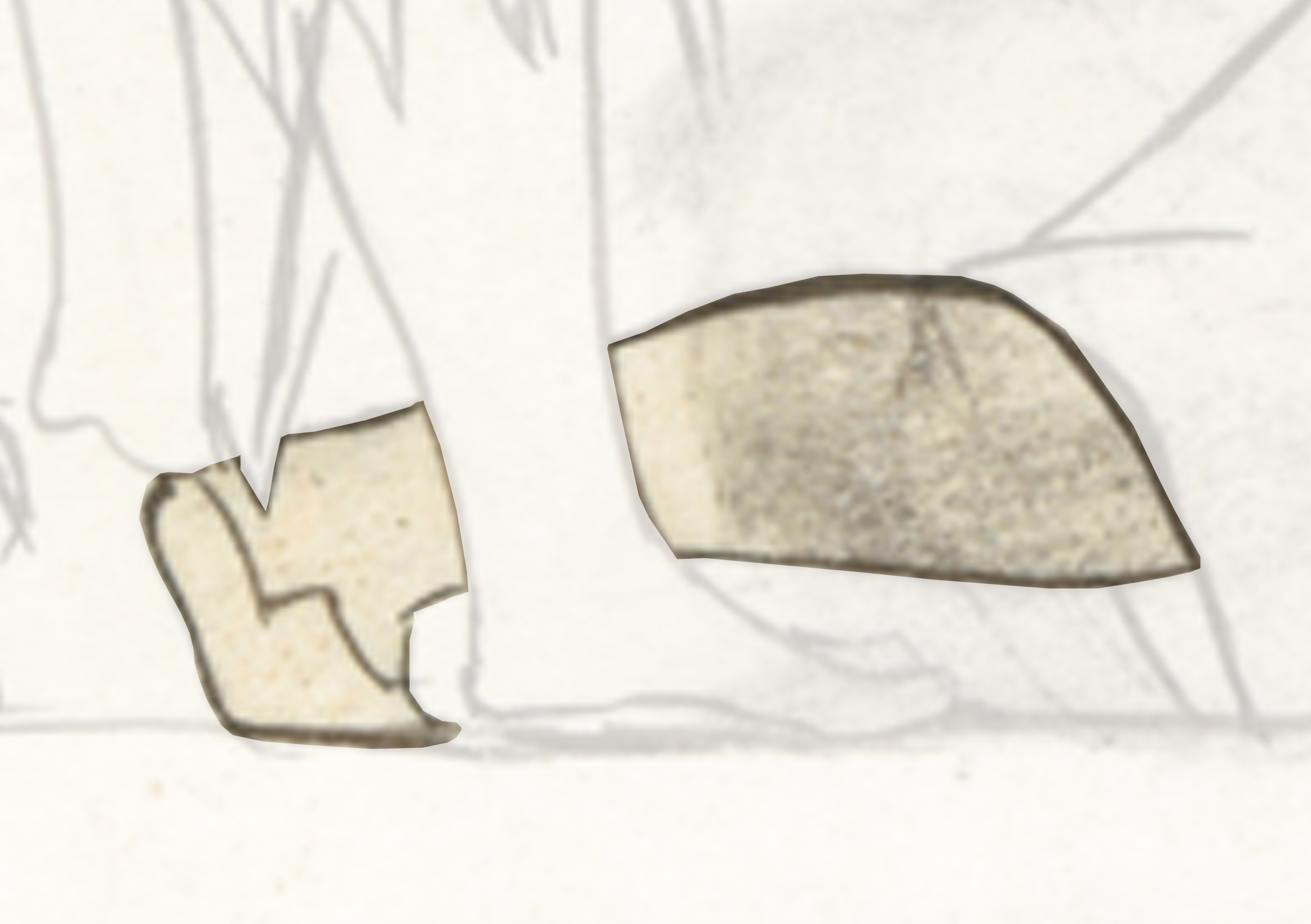 Piece Of Paper With A Drawing Of A Man