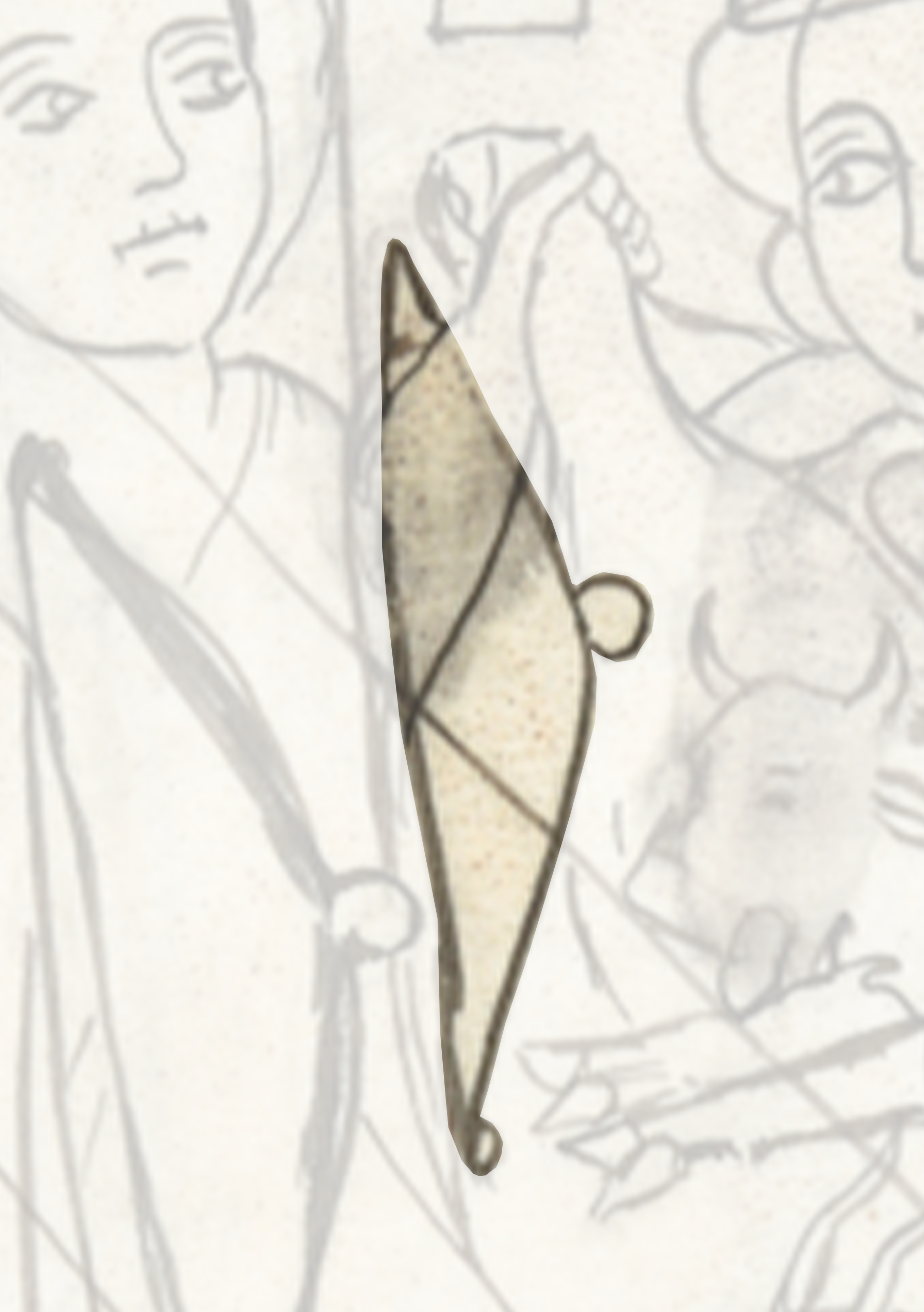 Drawing Of A Man With A Tie And A Tie