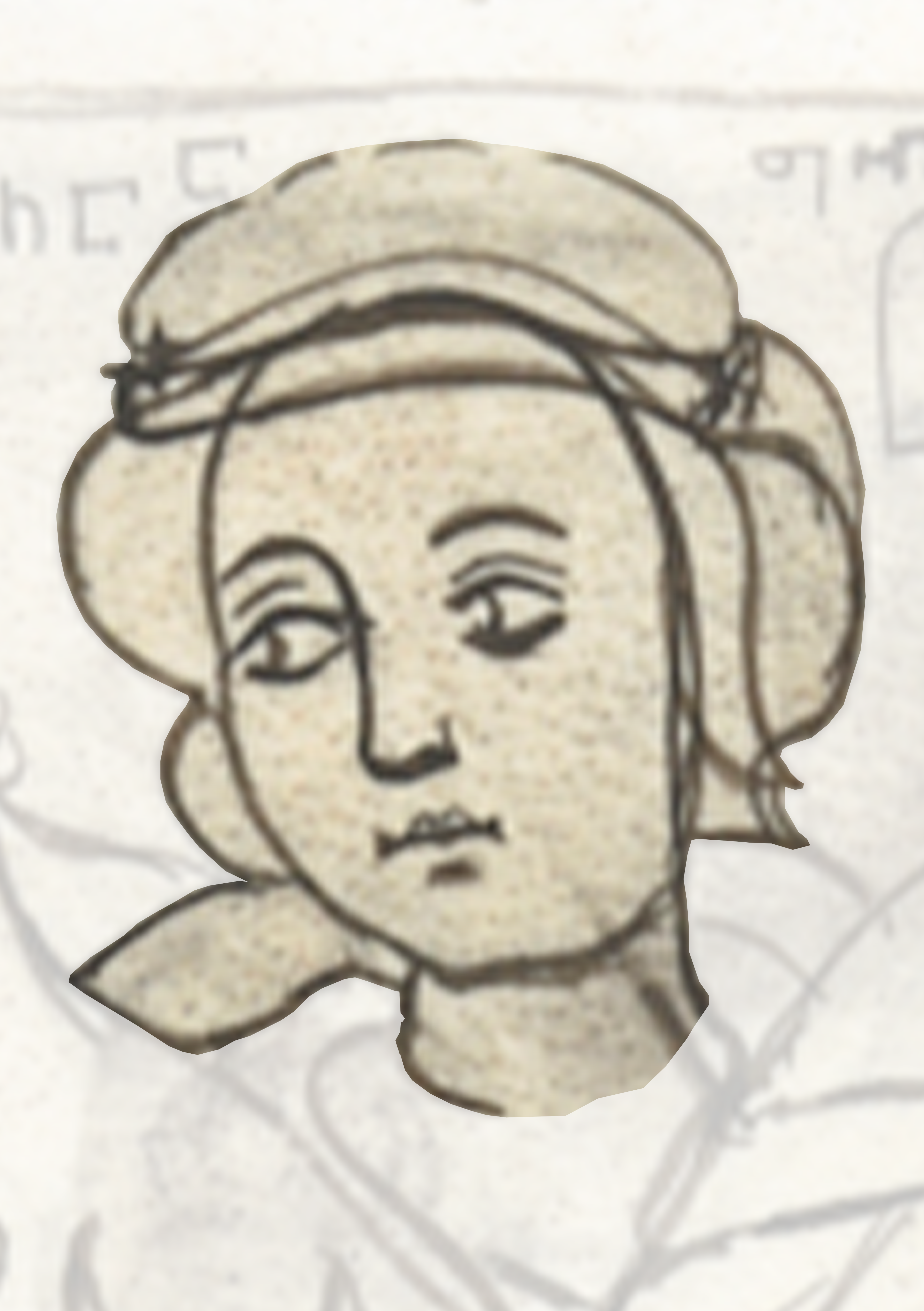 Drawing Of A Woman With A Hat