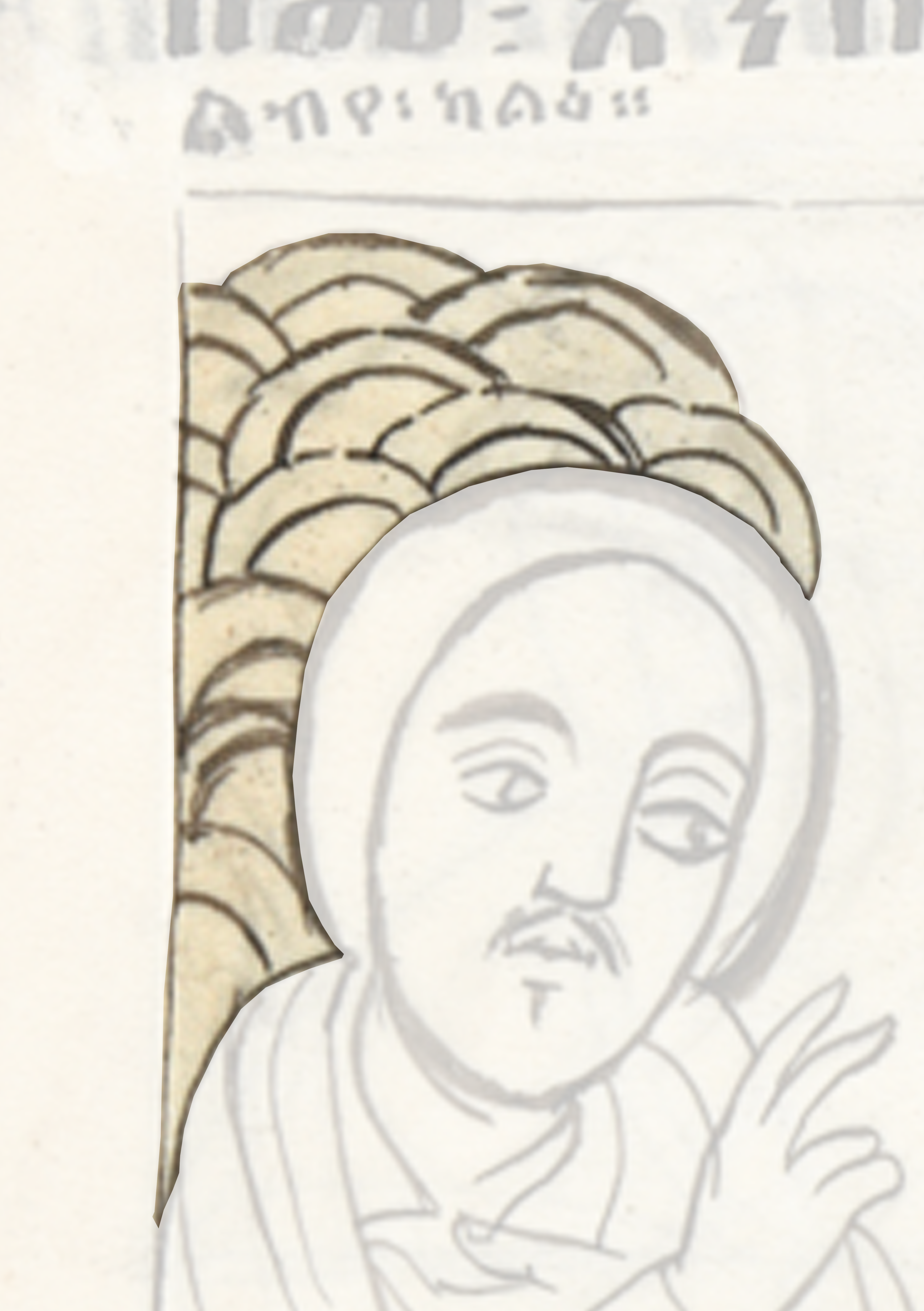 Drawing Of A Woman With A Hat