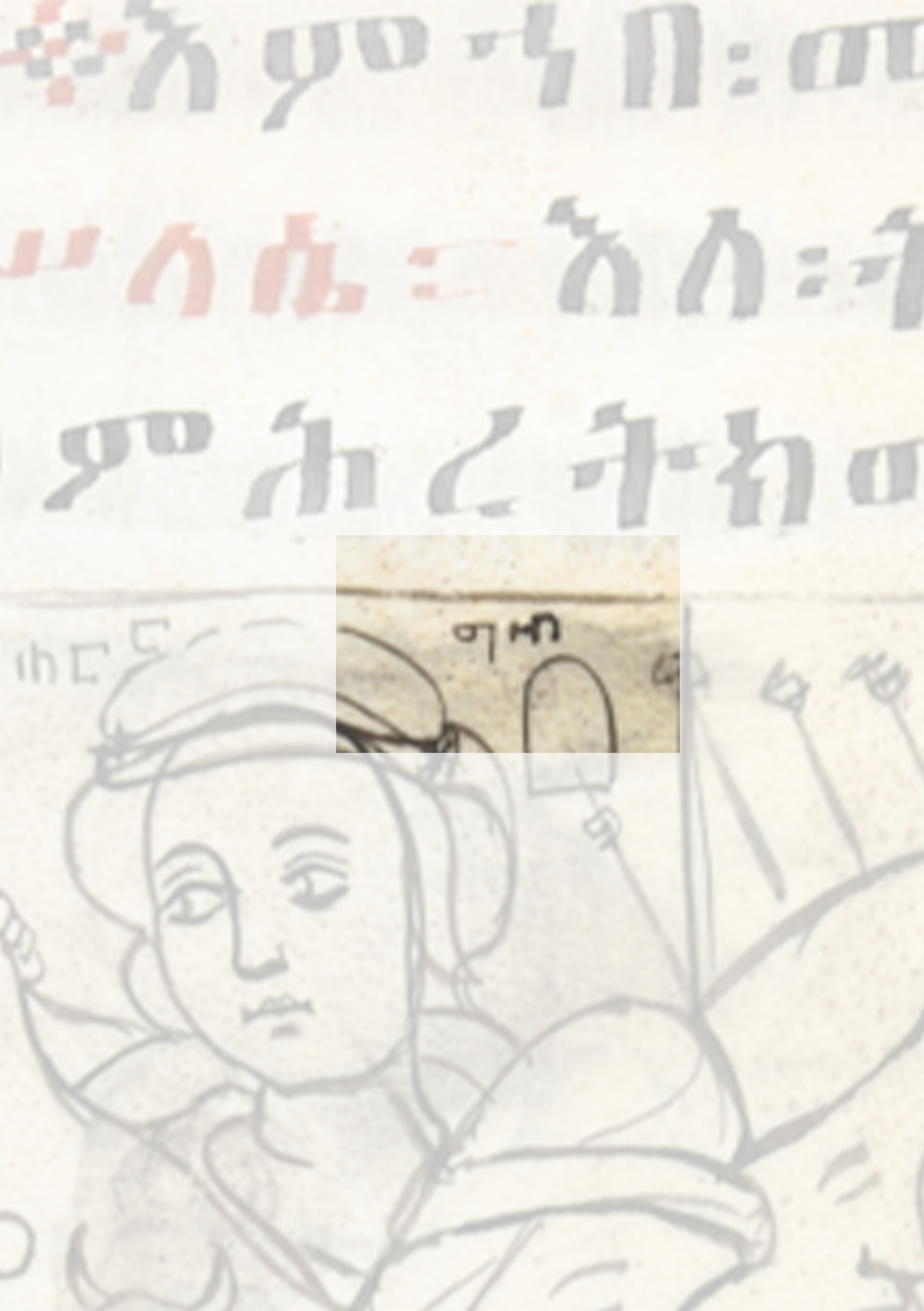 Drawing Of A Man With A Hat And A Hat On