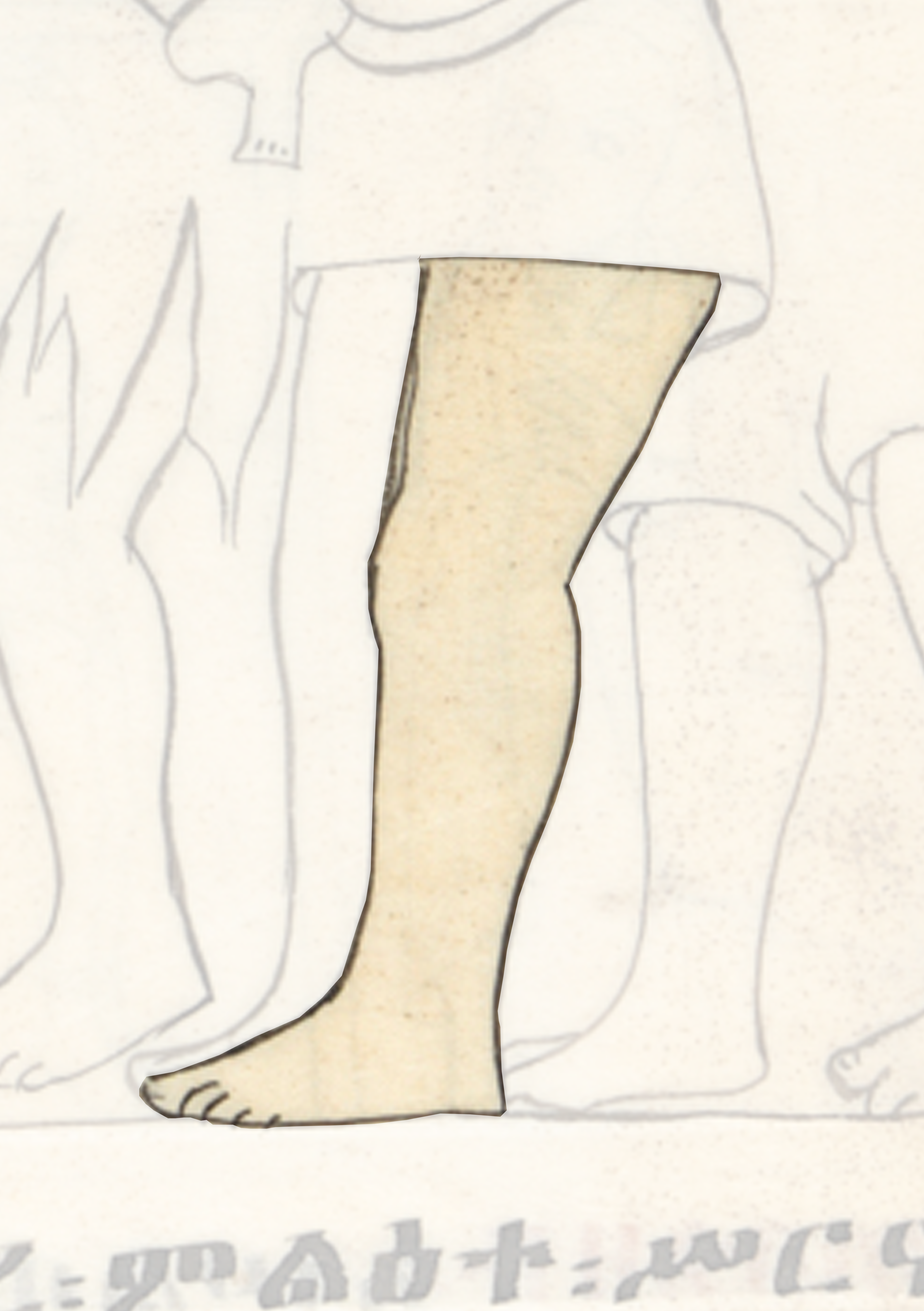 Drawing Of A Woman S Legs
