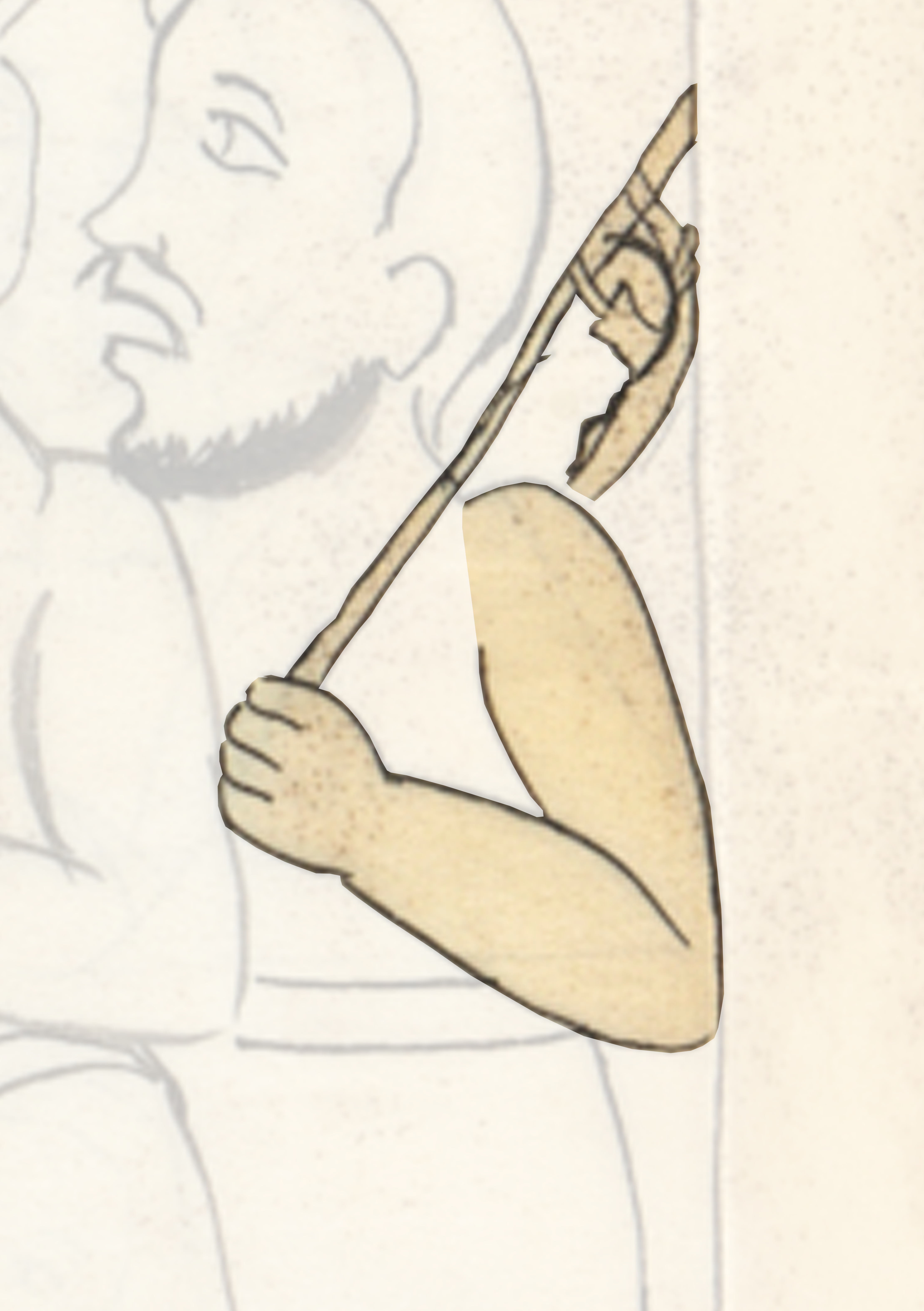 Drawing Of A Man Holding A Baseball Bat