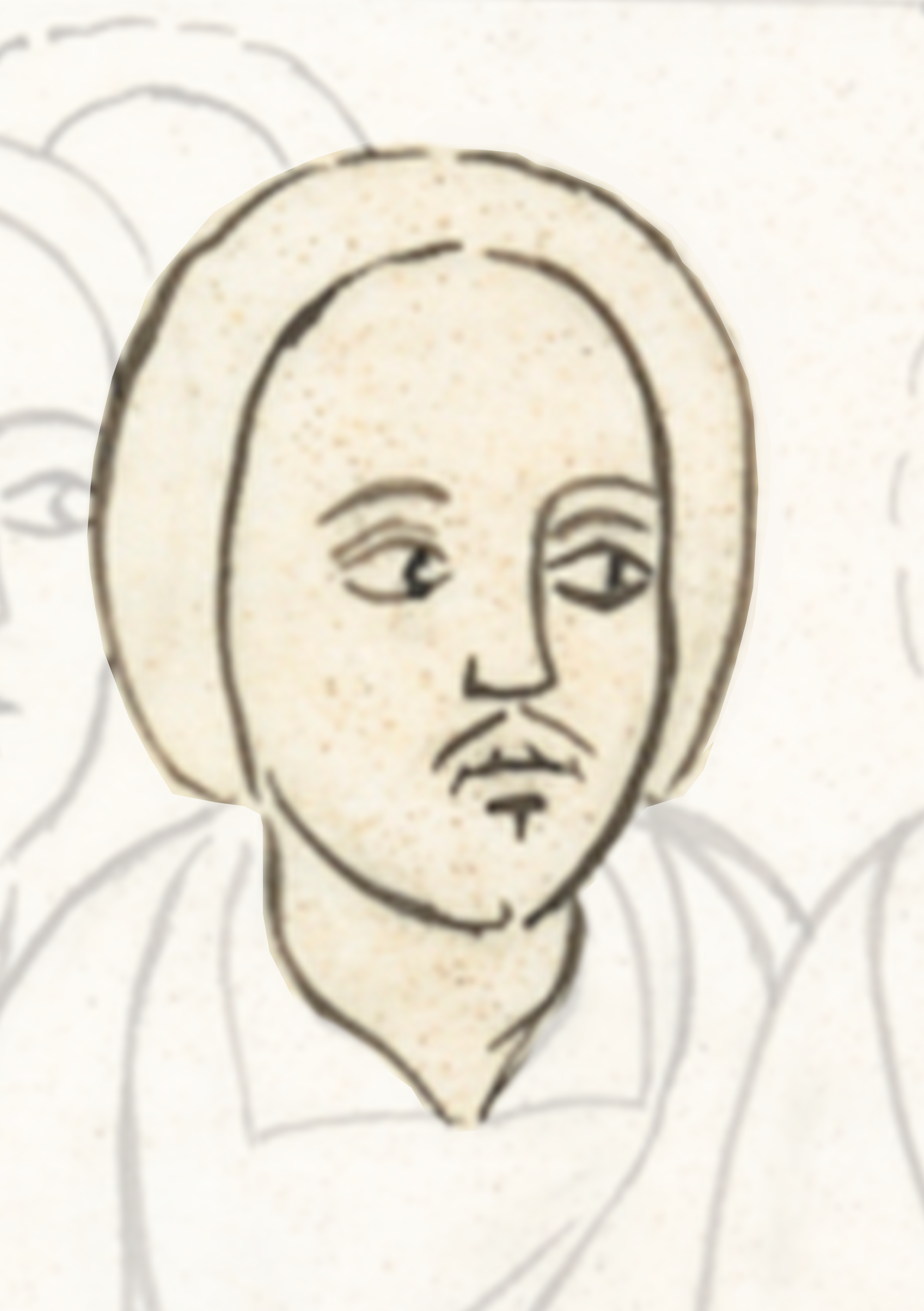 Drawing Of A Man With A Beard