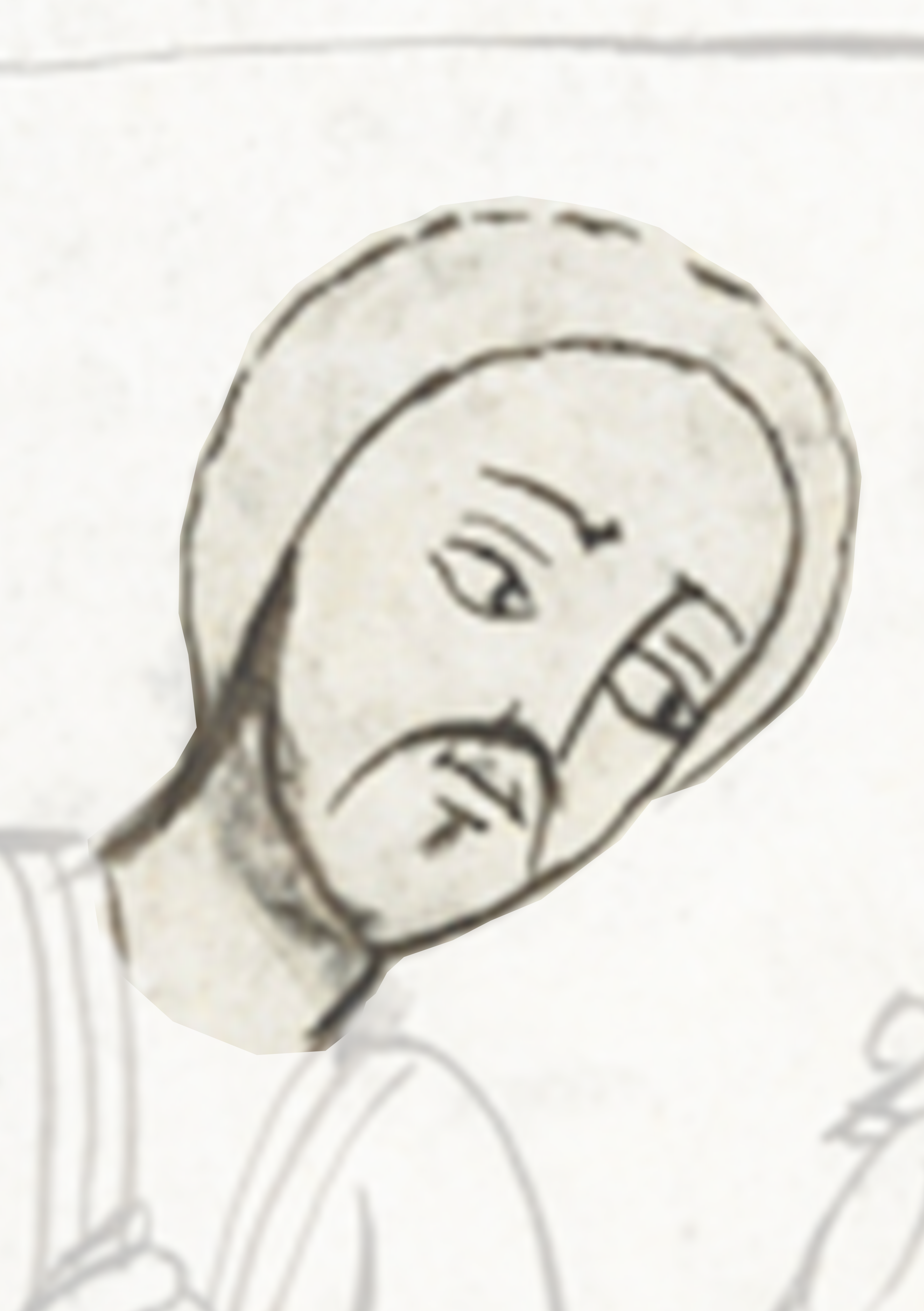 Drawing Of A Man With A Beard