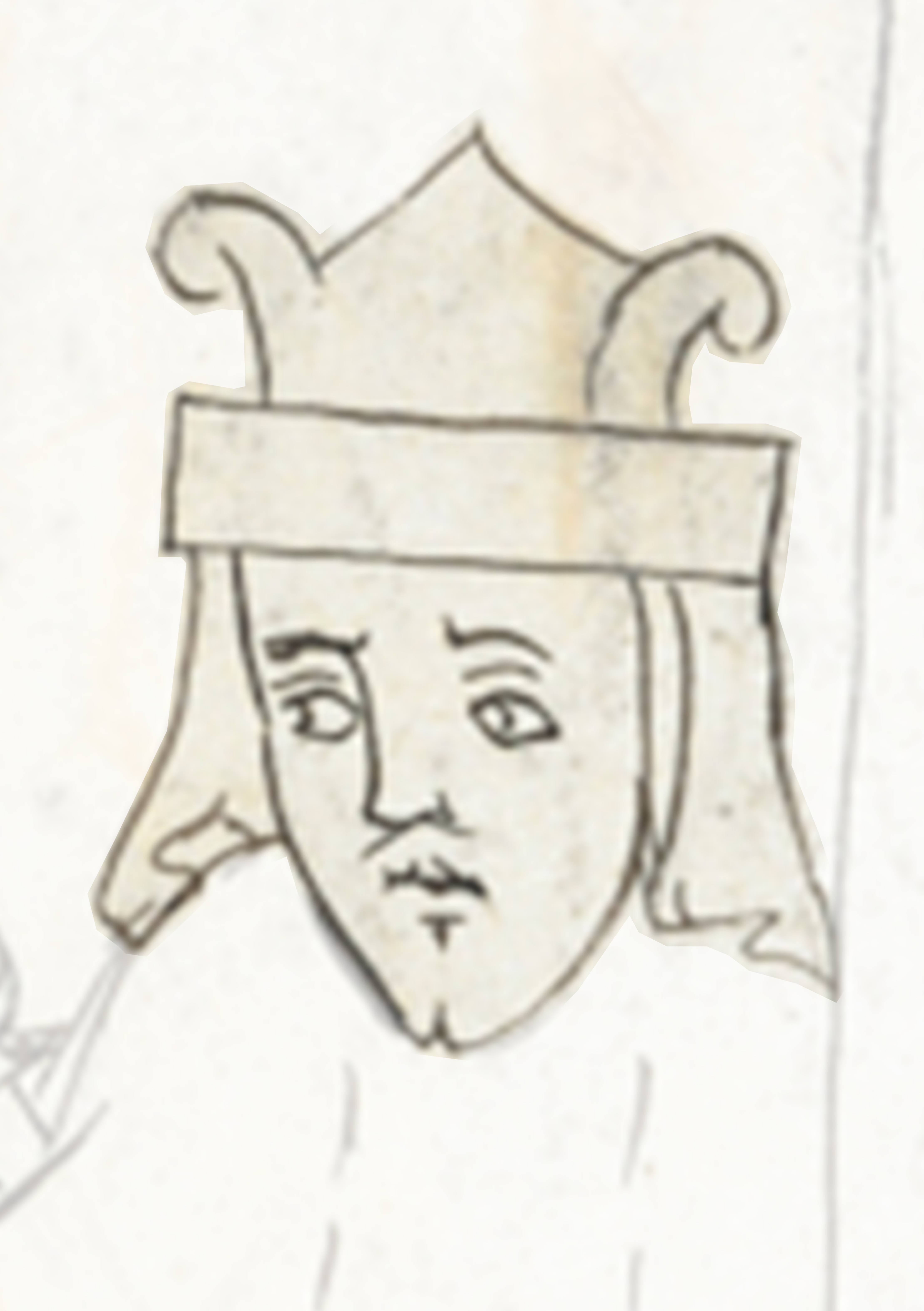 Drawing Of A Man With A Hat On